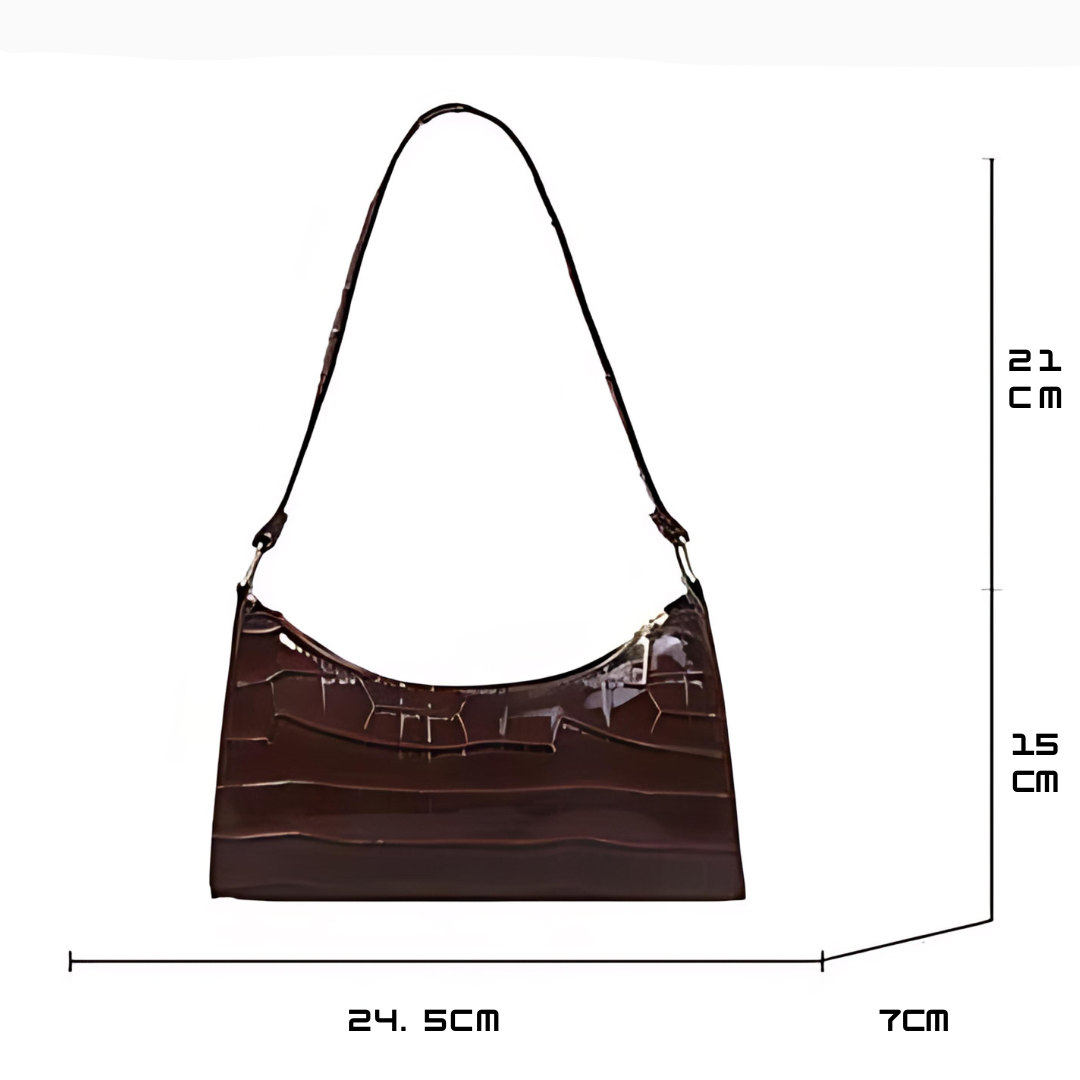 Giulia – Borsa in pelle lucida elegante e versatile