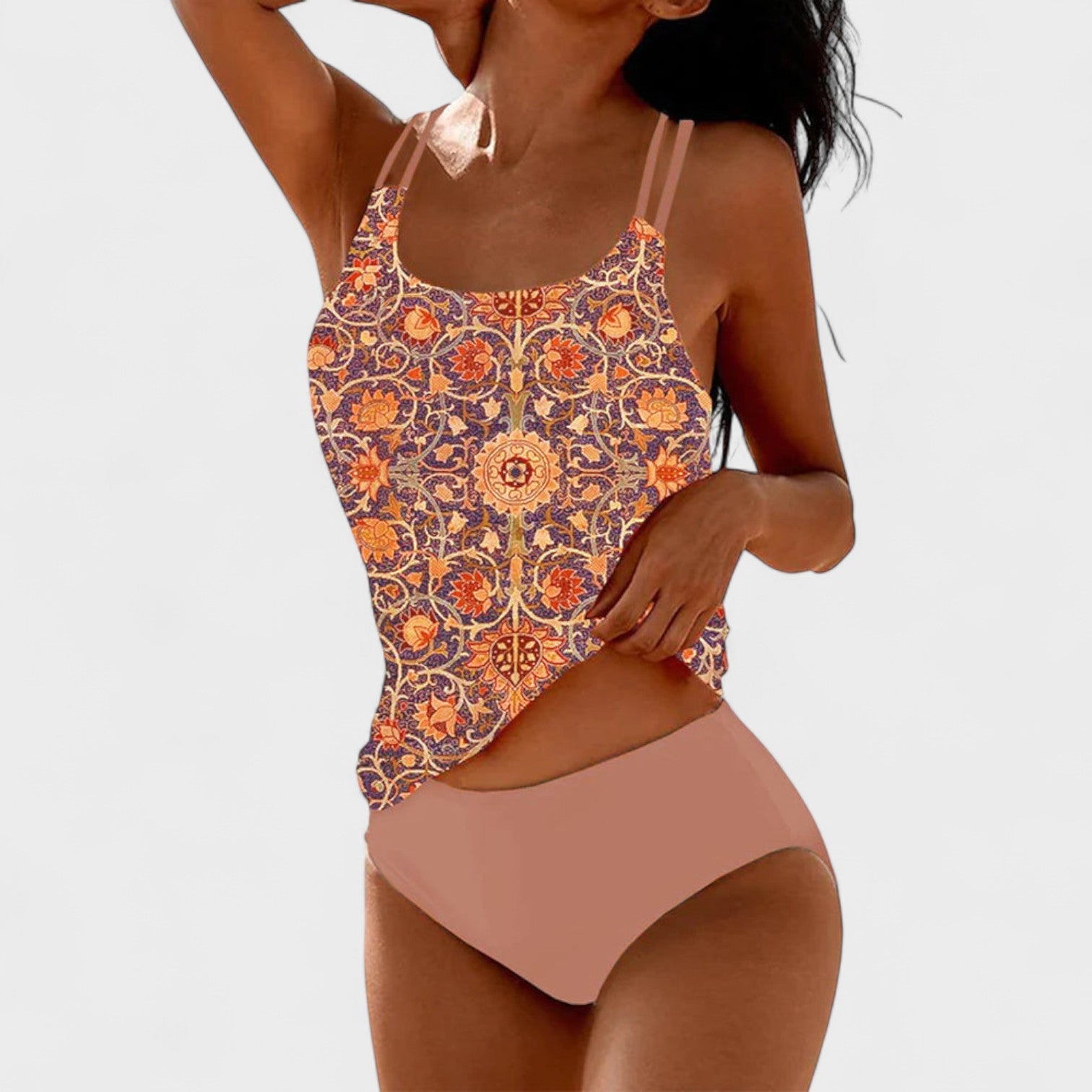 Bikini Alina con Doppio Sostegno – Eleganza e Sicurezza al Sole