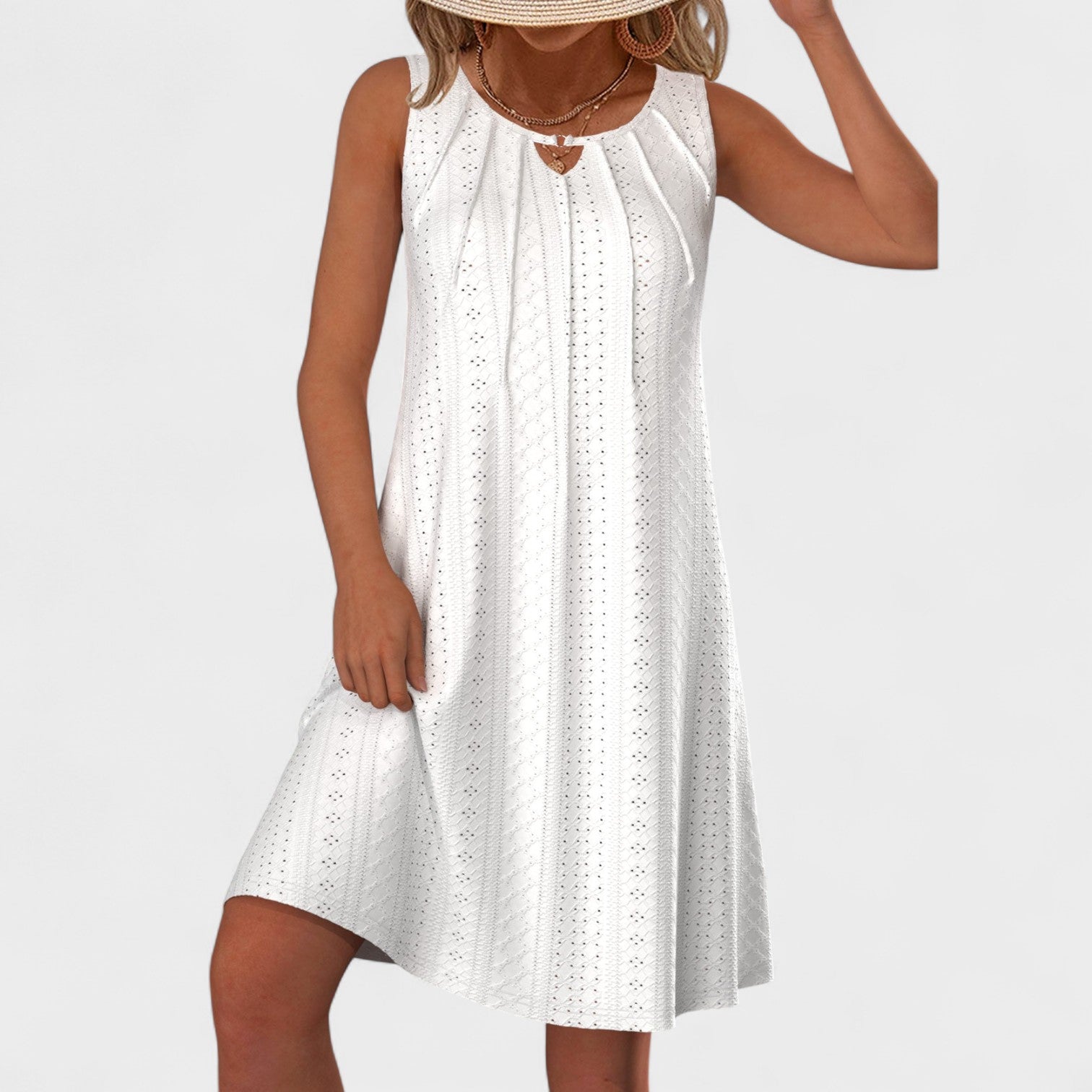 Samantha – Abito Midi Estivo Leggero e Versatile