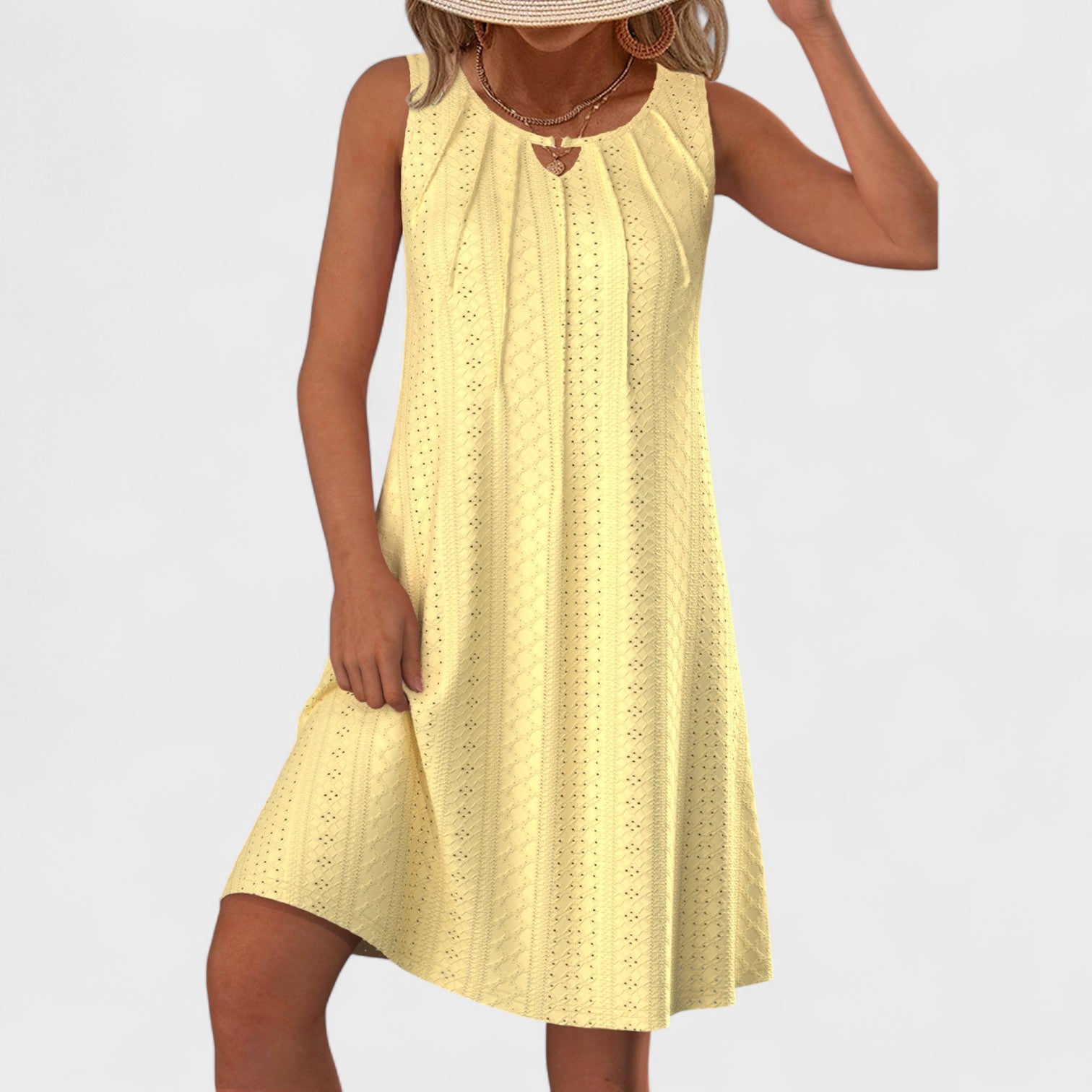 Samantha – Abito Midi Estivo Leggero e Versatile
