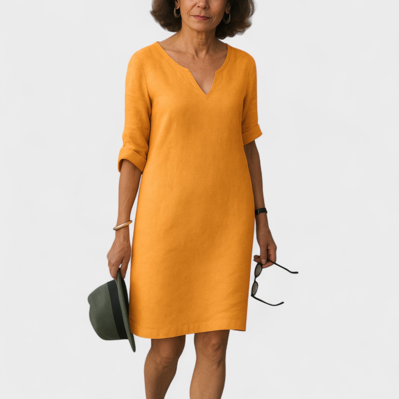 Clara – Abito Estivo Casual con Scollo a V