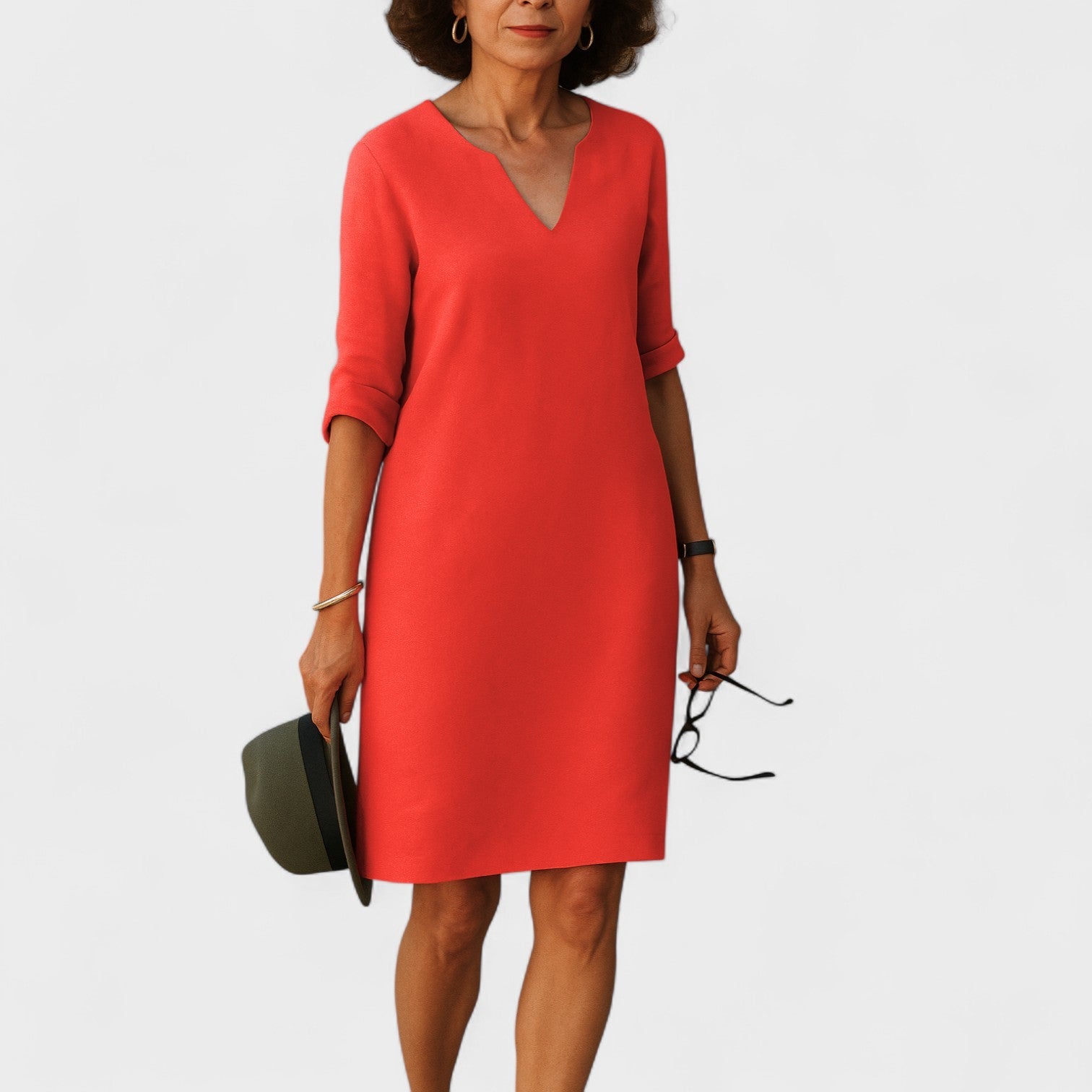 Clara – Abito Estivo Casual con Scollo a V