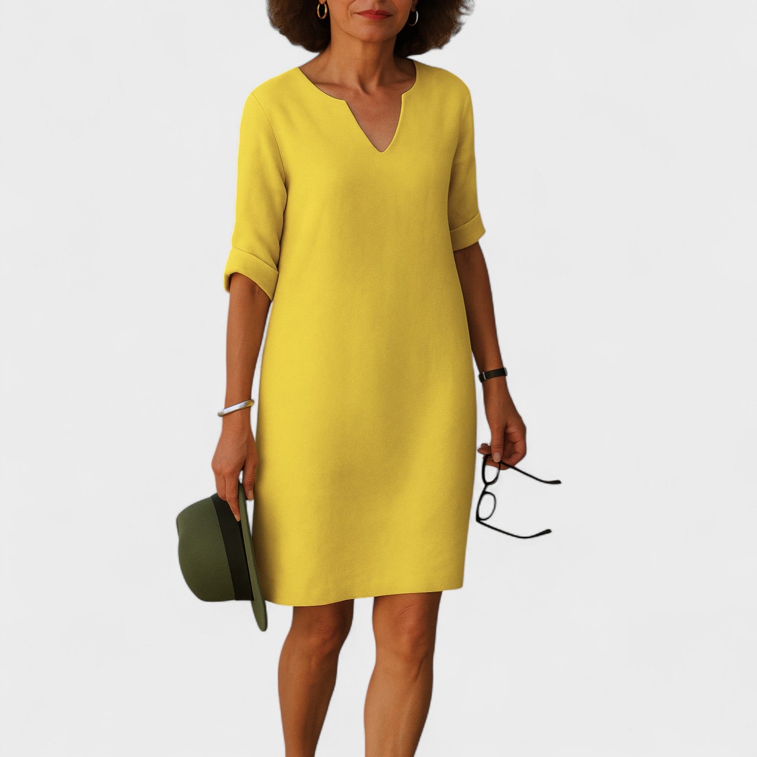 Clara – Abito Estivo Casual con Scollo a V