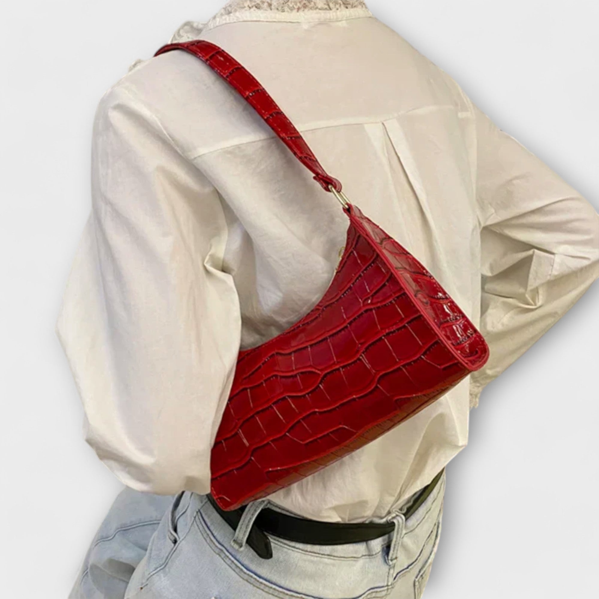 Giulia – Borsa in pelle lucida elegante e versatile