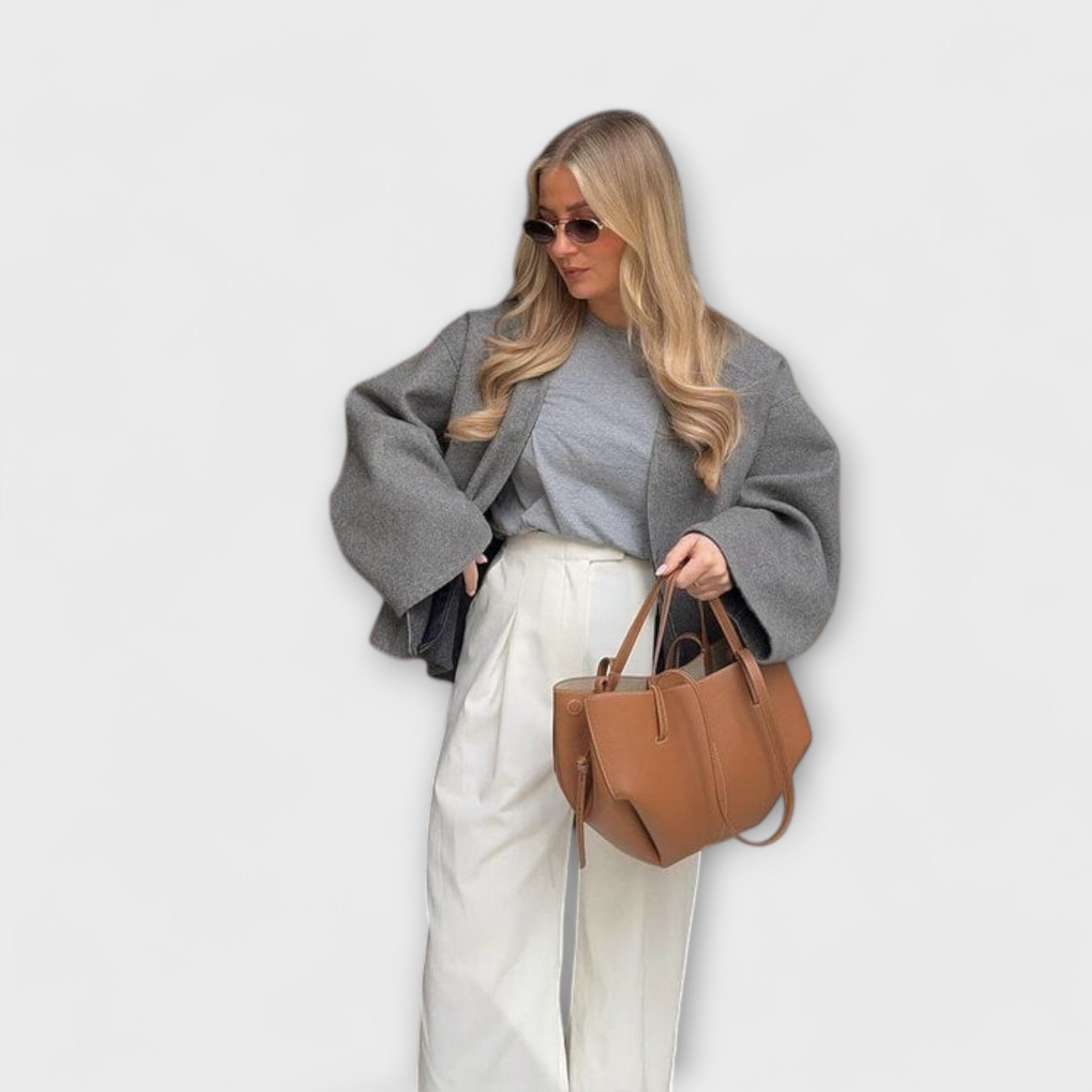 Giulia – Borsa Vintage Tote in Pelle Spaziosa ed Elegante