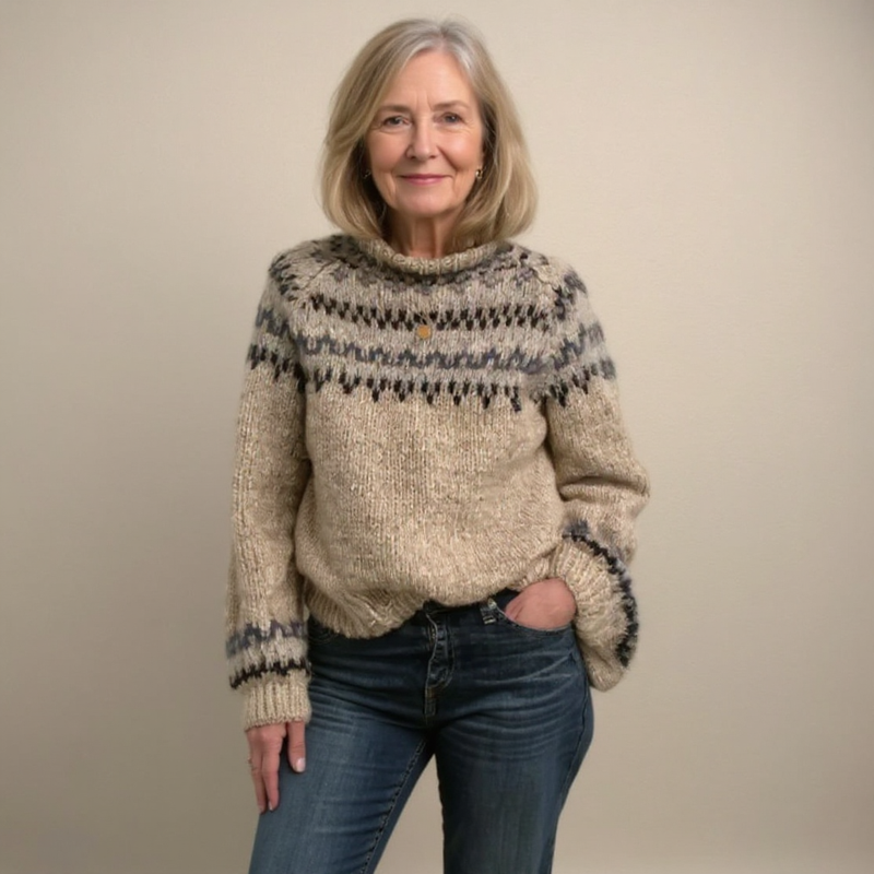 GiuliaFirenze – Classic Icelandic Wool Sweater