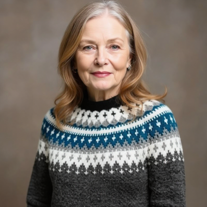 GiuliaFirenze – Classic Icelandic Wool Sweater