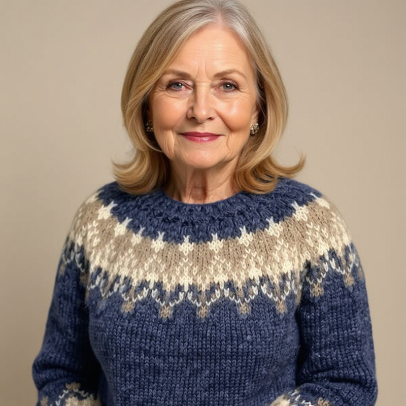 GiuliaFirenze – Classic Icelandic Wool Sweater