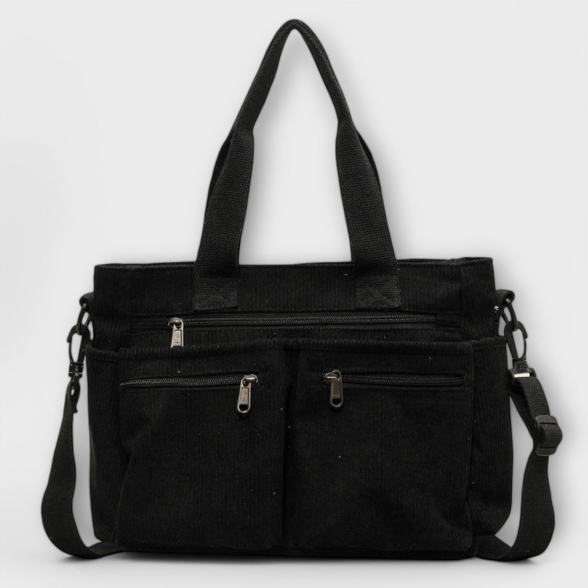 Giulia – Borsa Tote in Velluto a Coste Impermeabile da Donna