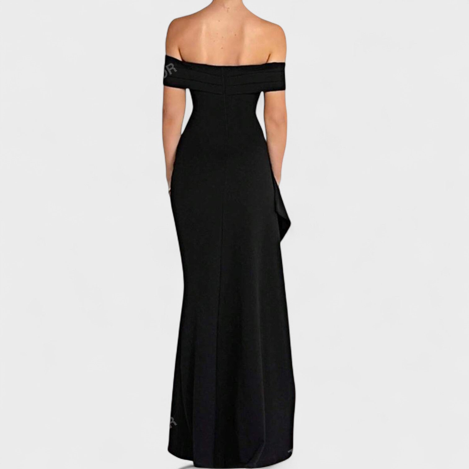 Abito da Gala Bardot con Spacco Elegante