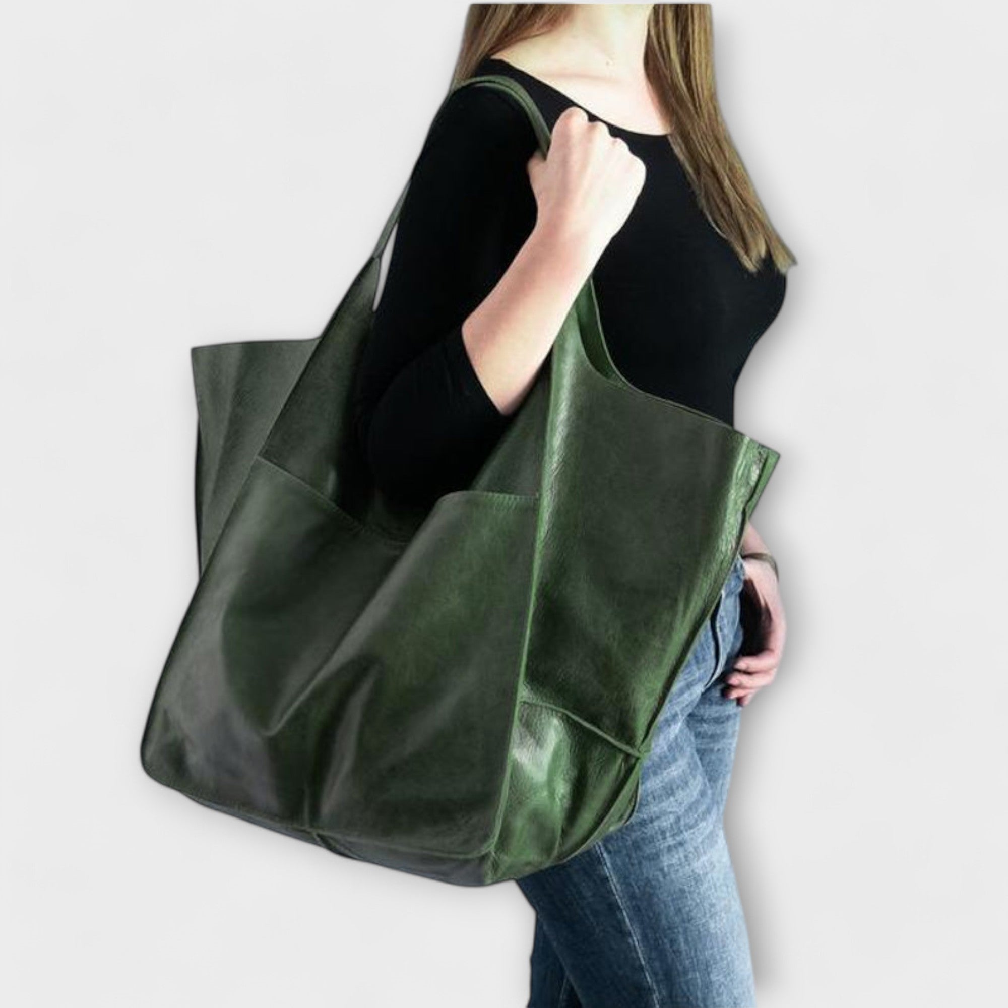 Giulia – Borsa Oversize Weekender in ecopelle elegante e capiente