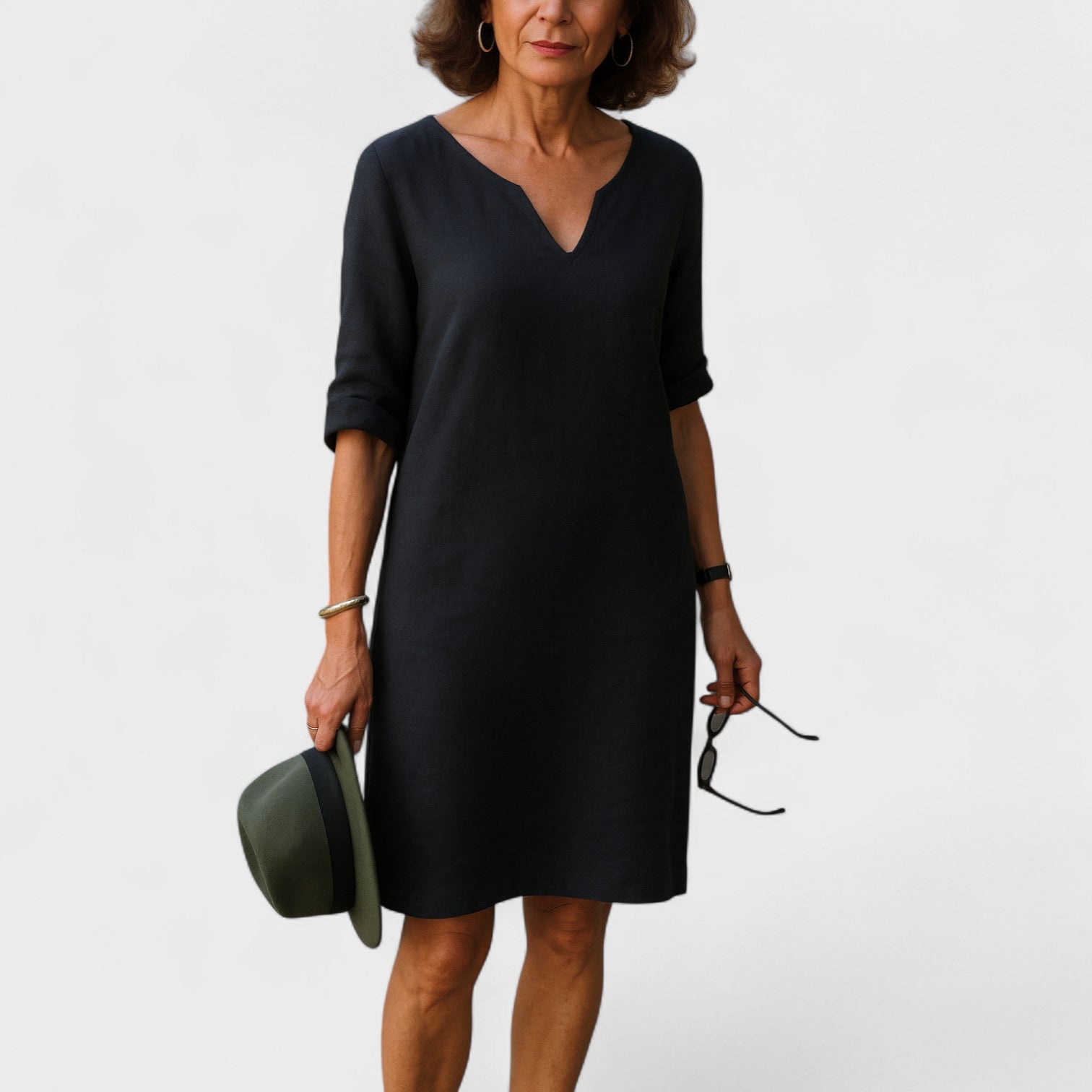 Clara – Abito Estivo Casual con Scollo a V