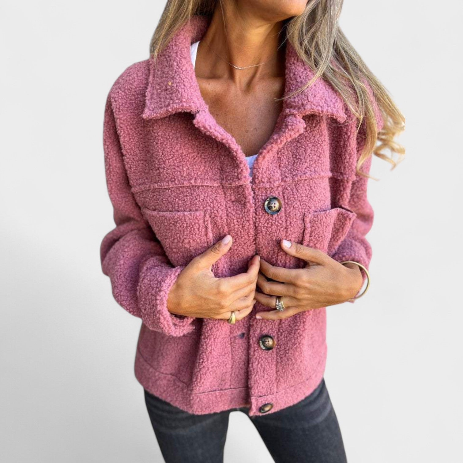 Giulia – Giacca Primaverile Corta e Calda da Donna