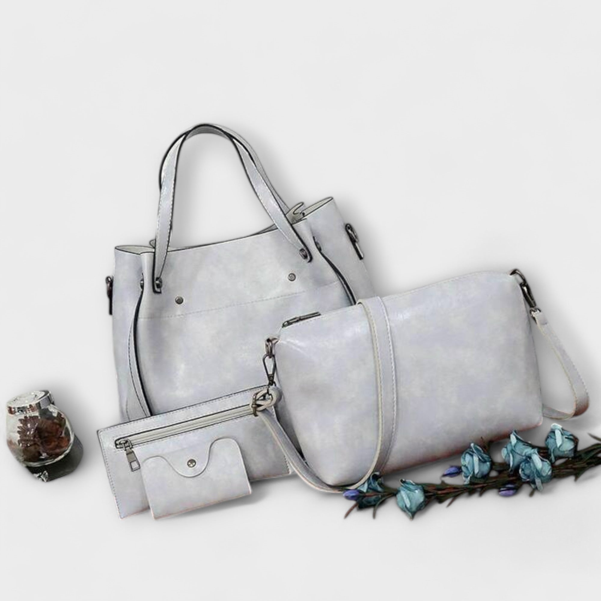 Giulia – Set di 4 Borse Vintage da Donna