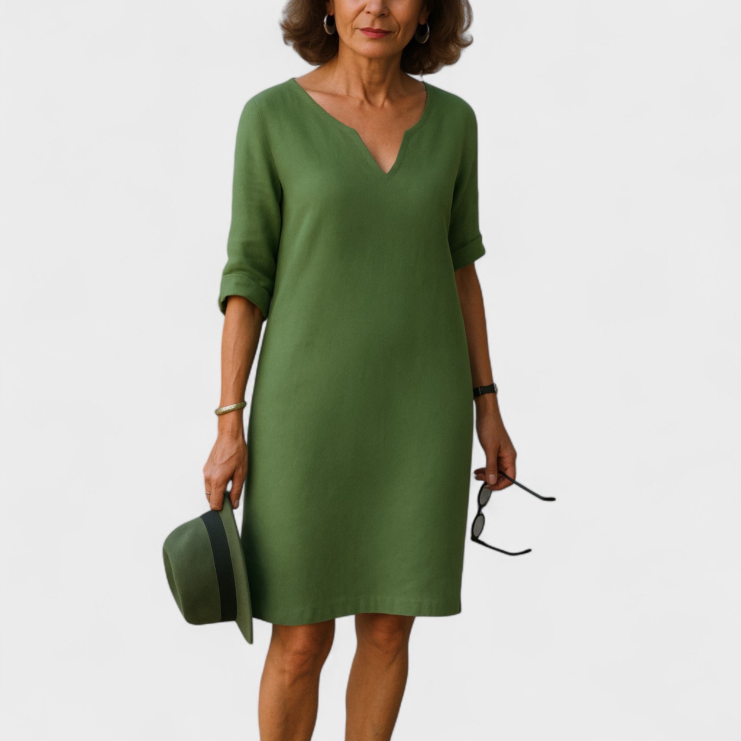 Clara – Abito Estivo Casual con Scollo a V