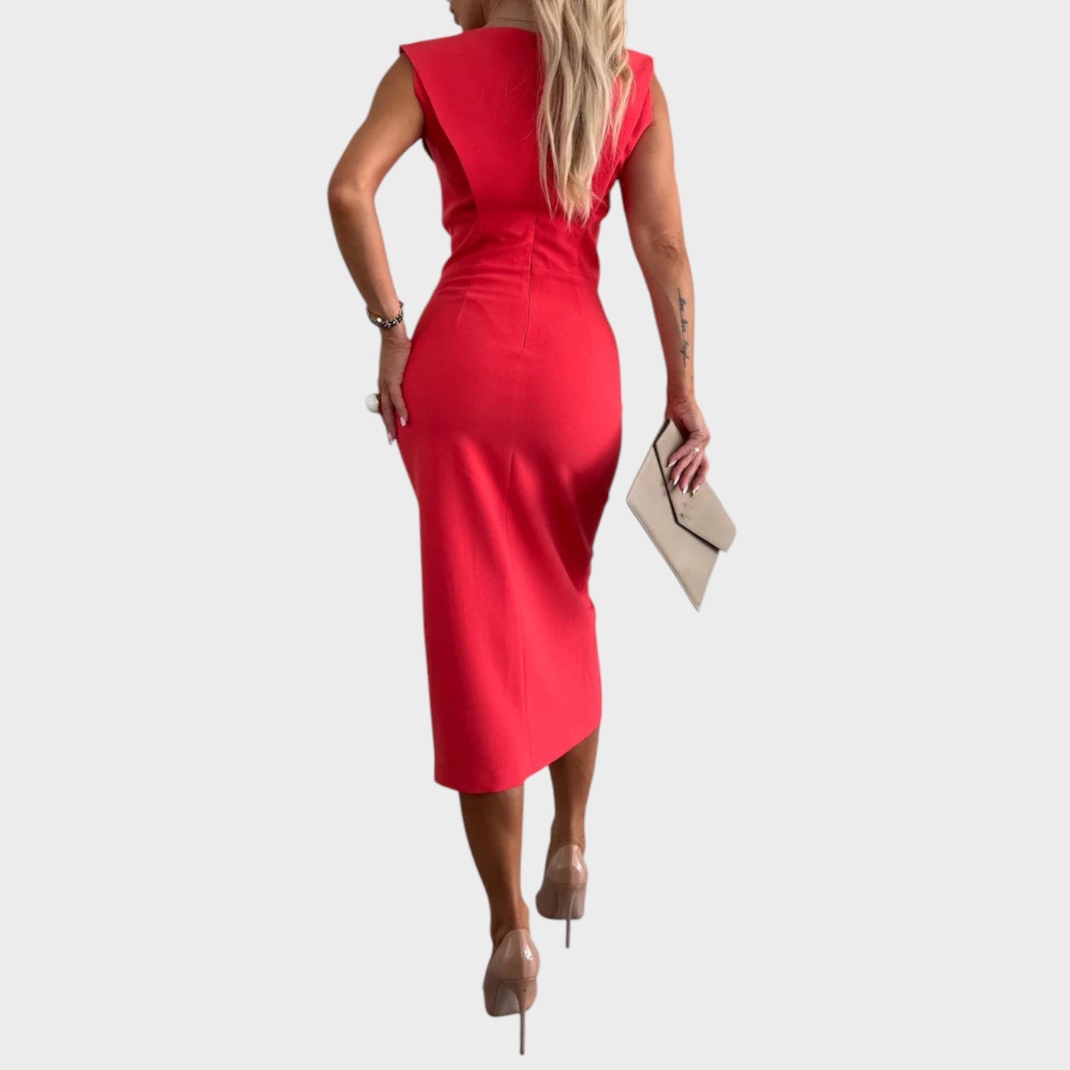 Elvira – Vestito Elegante Senza Maniche da Donna