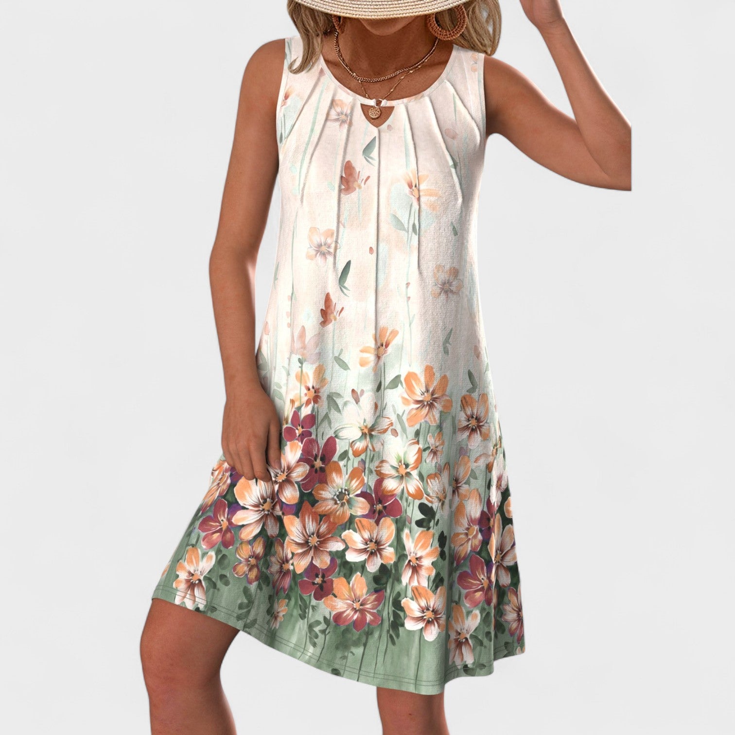 Samantha – Abito Midi Estivo Leggero e Versatile