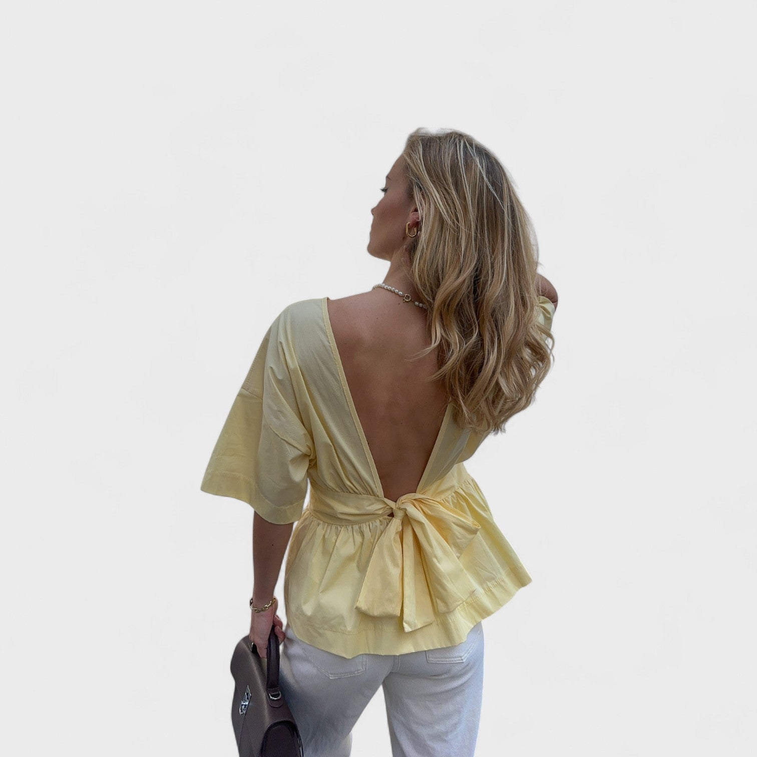 Colette – Blusa elegante con schiena scoperta (Edizione Limitata)
