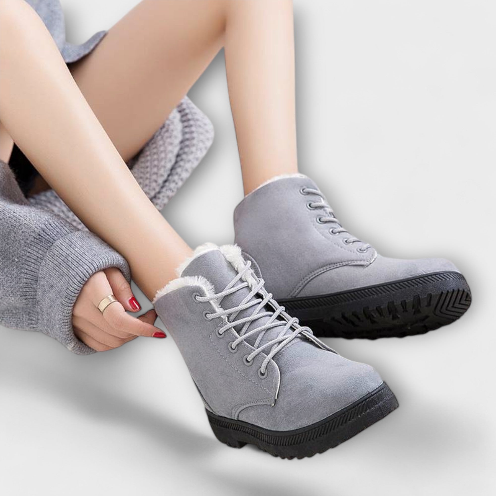 Stivali Invernali Caldi da Donna – Eleganti, Antiscivolo e Ultra Comodi