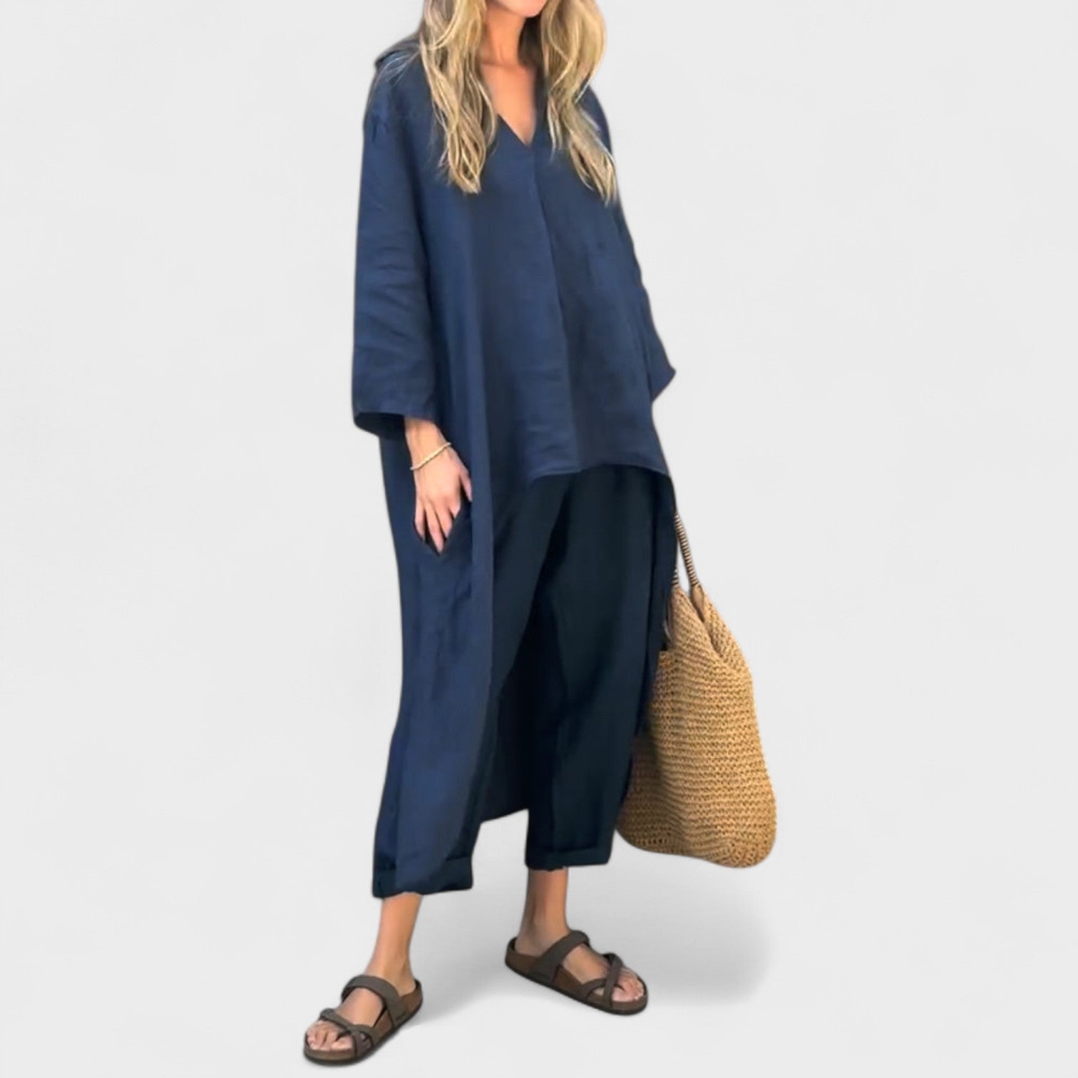 Soléa – Completo in Lino da Donna Elegante e Fresco per l’Estate
