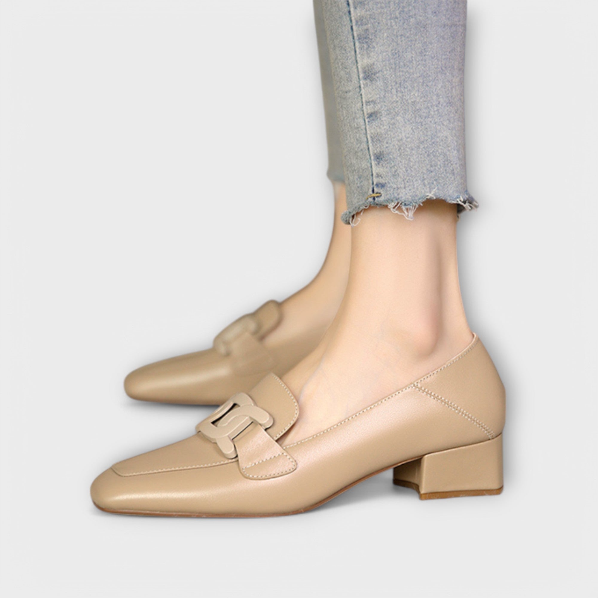 Monika – Mules ortopediche da donna in pelle senza lacci