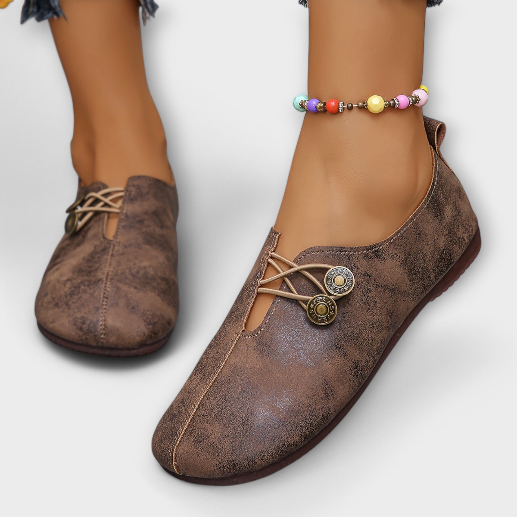Noira – Mocassini in camoscio da donna