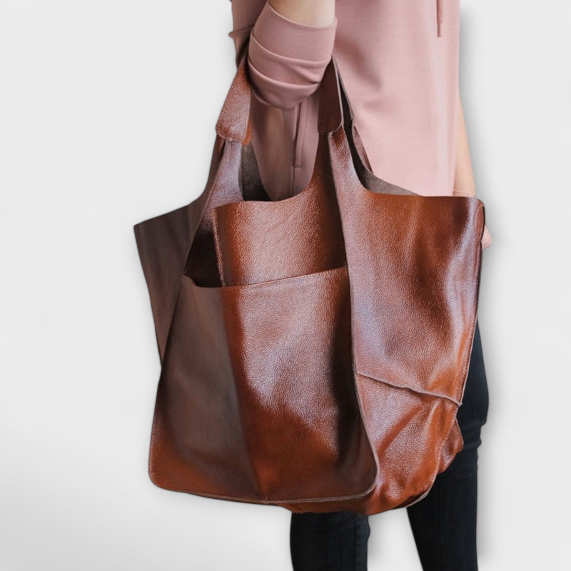 Giulia – Borsa Oversize Weekender in ecopelle elegante e capiente