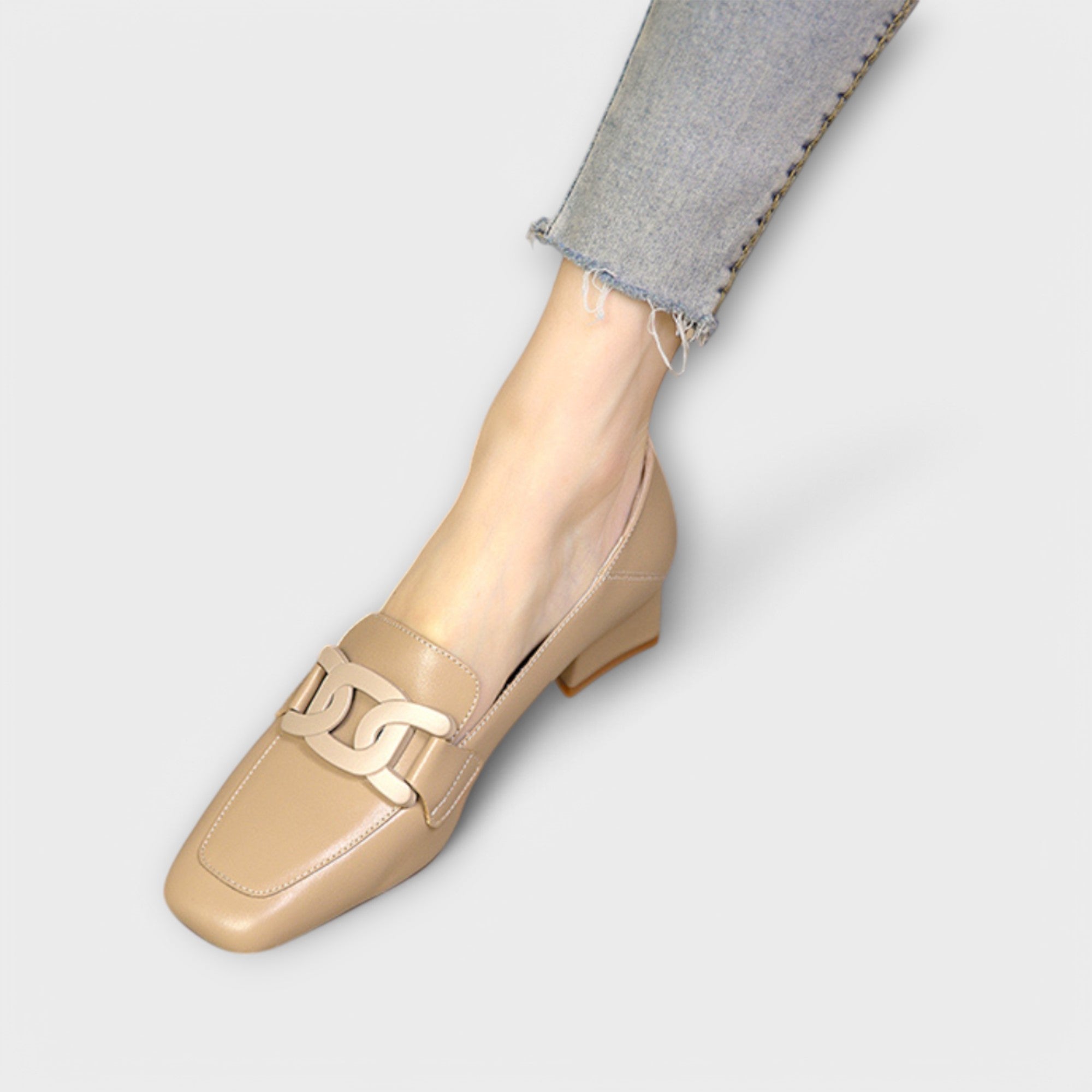 Monika – Mules ortopediche da donna in pelle senza lacci
