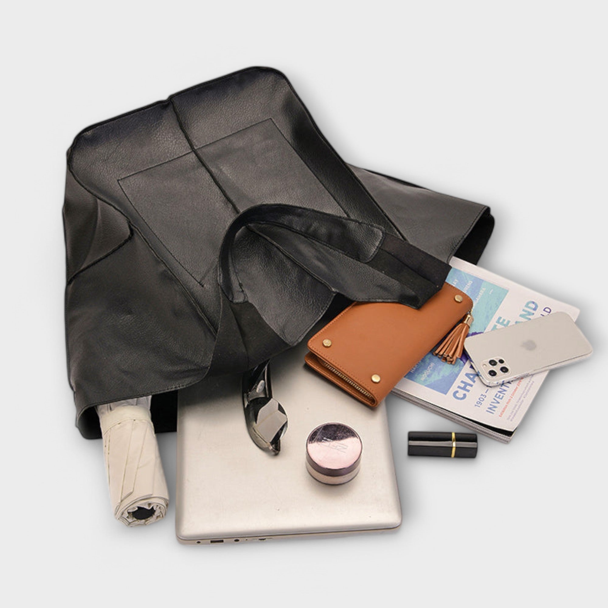 Giulia – Borsa Oversize Weekender in ecopelle elegante e capiente