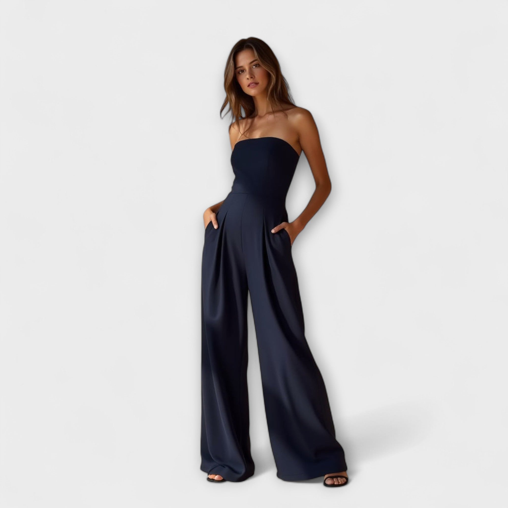 Inés – Tuta Elegante Senza Spalline