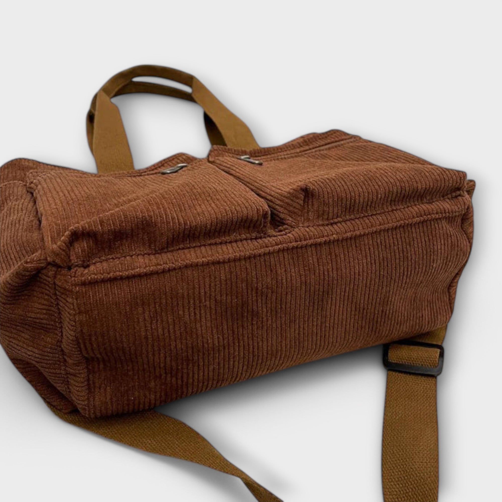 Giulia – Borsa Tote in Velluto a Coste Impermeabile da Donna