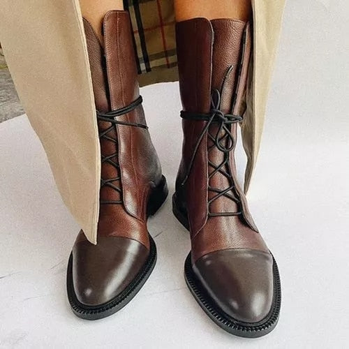 Anne – Stivali da donna eleganti in ecopelle nera