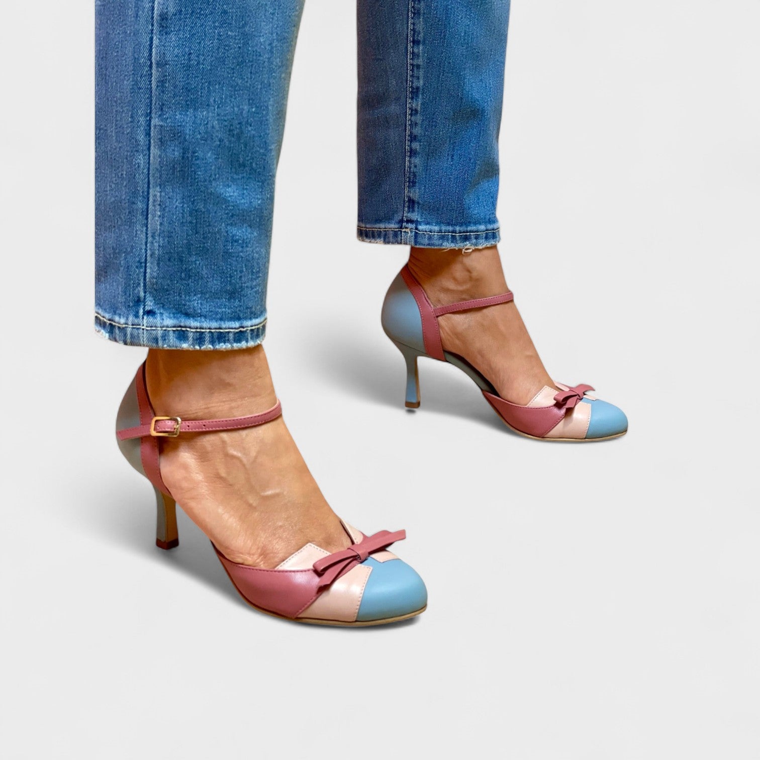 Julia – Tacchi Ortopedici Eleganti con Laccio Romantico