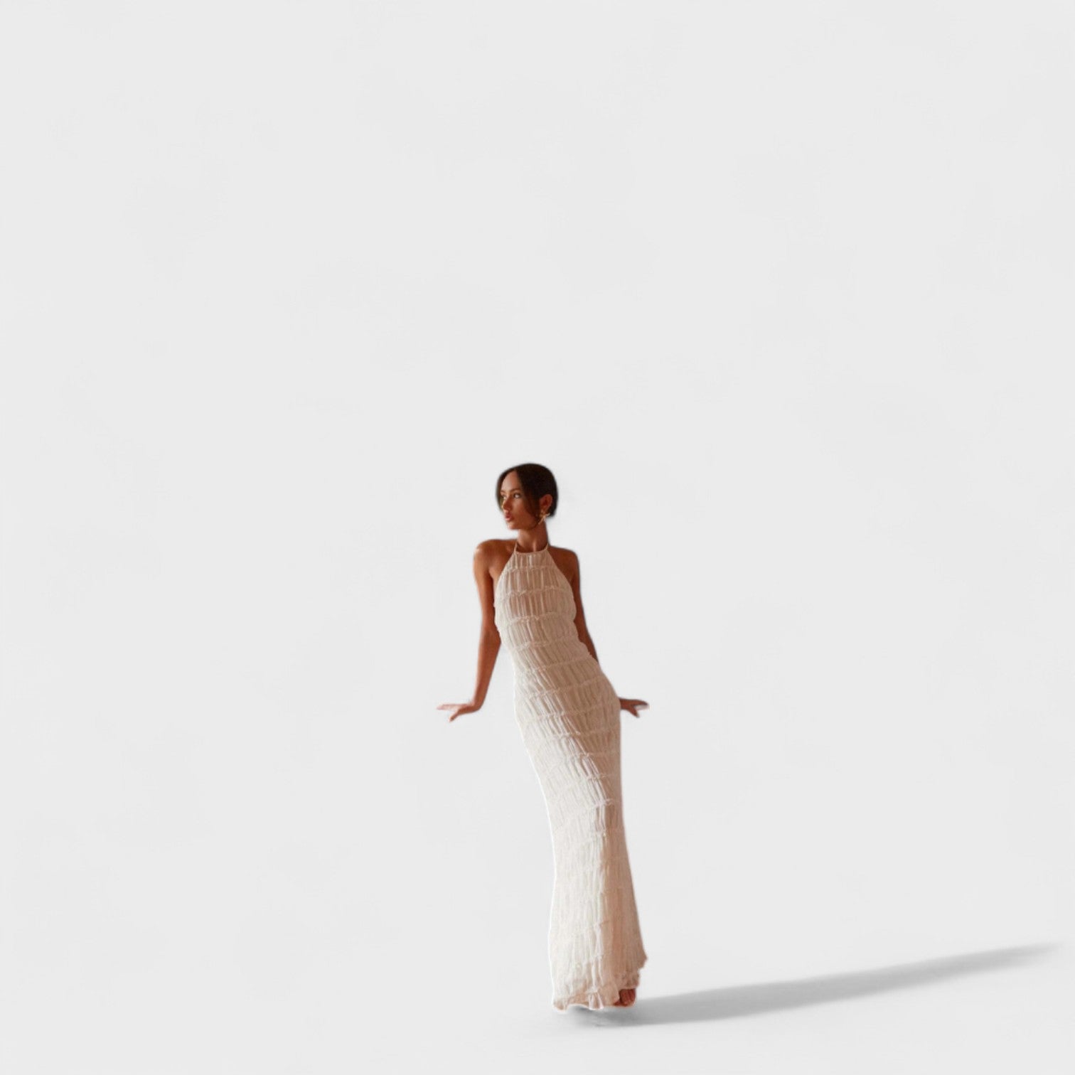 Adeline – Abito Lungo con Collo Halter