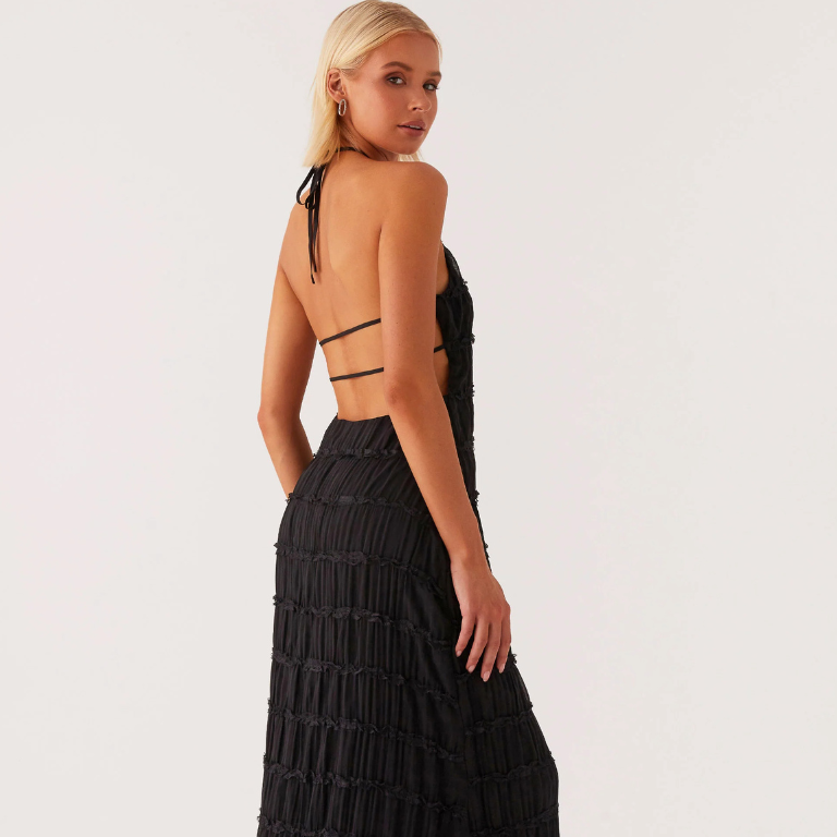 Adeline – Abito Lungo con Collo Halter