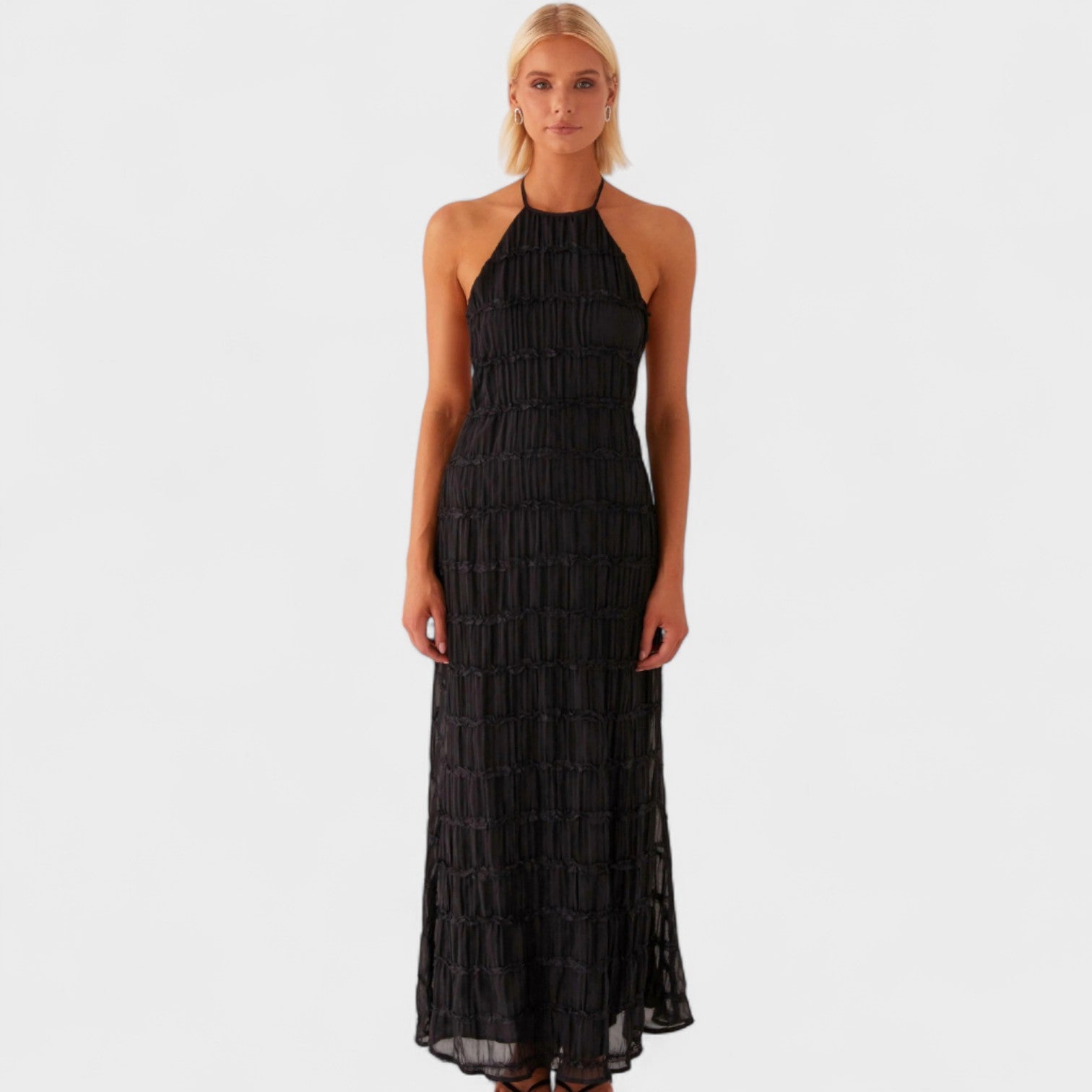 Adeline – Abito Lungo con Collo Halter