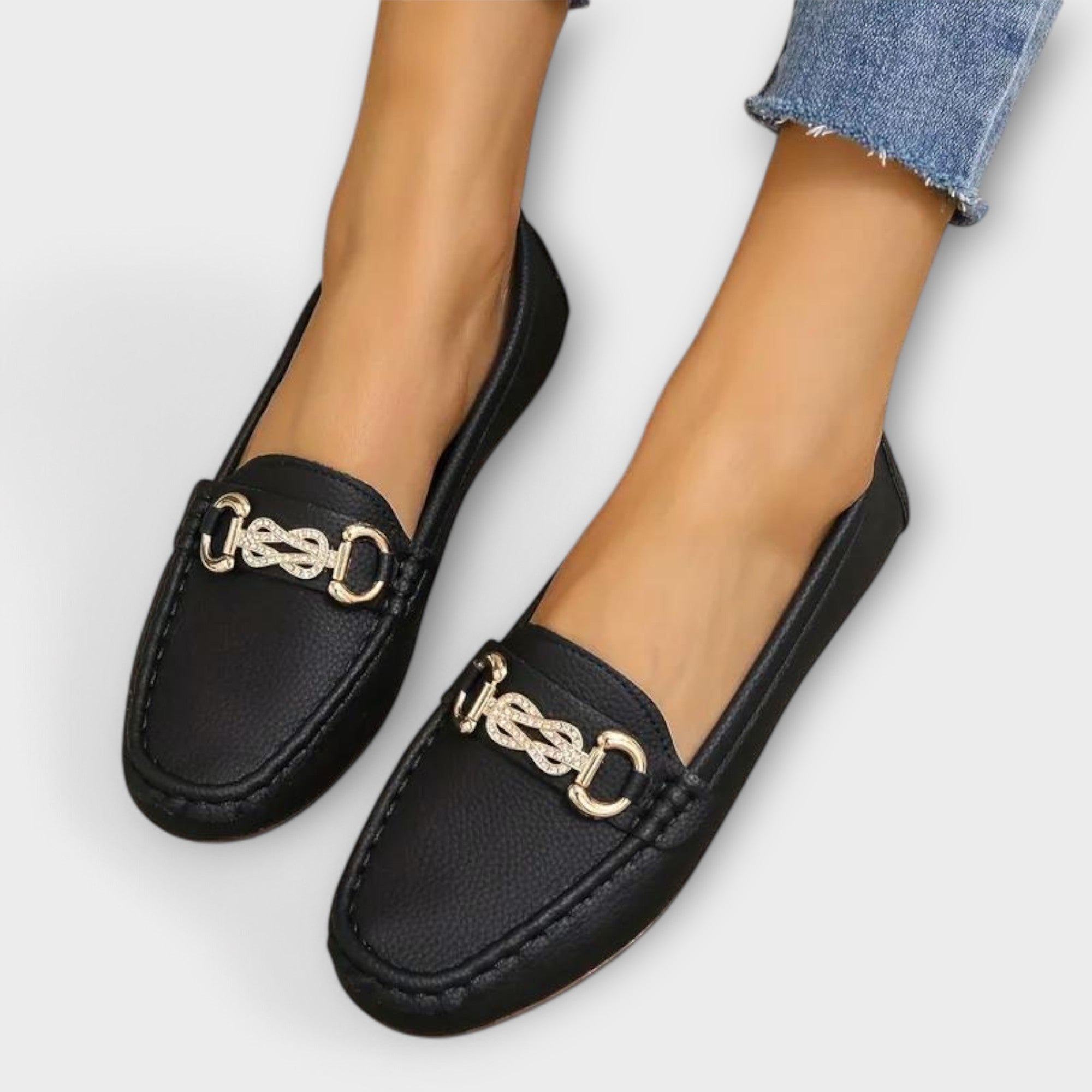 Lara – Mocassini da donna in pelle slip-on eleganti