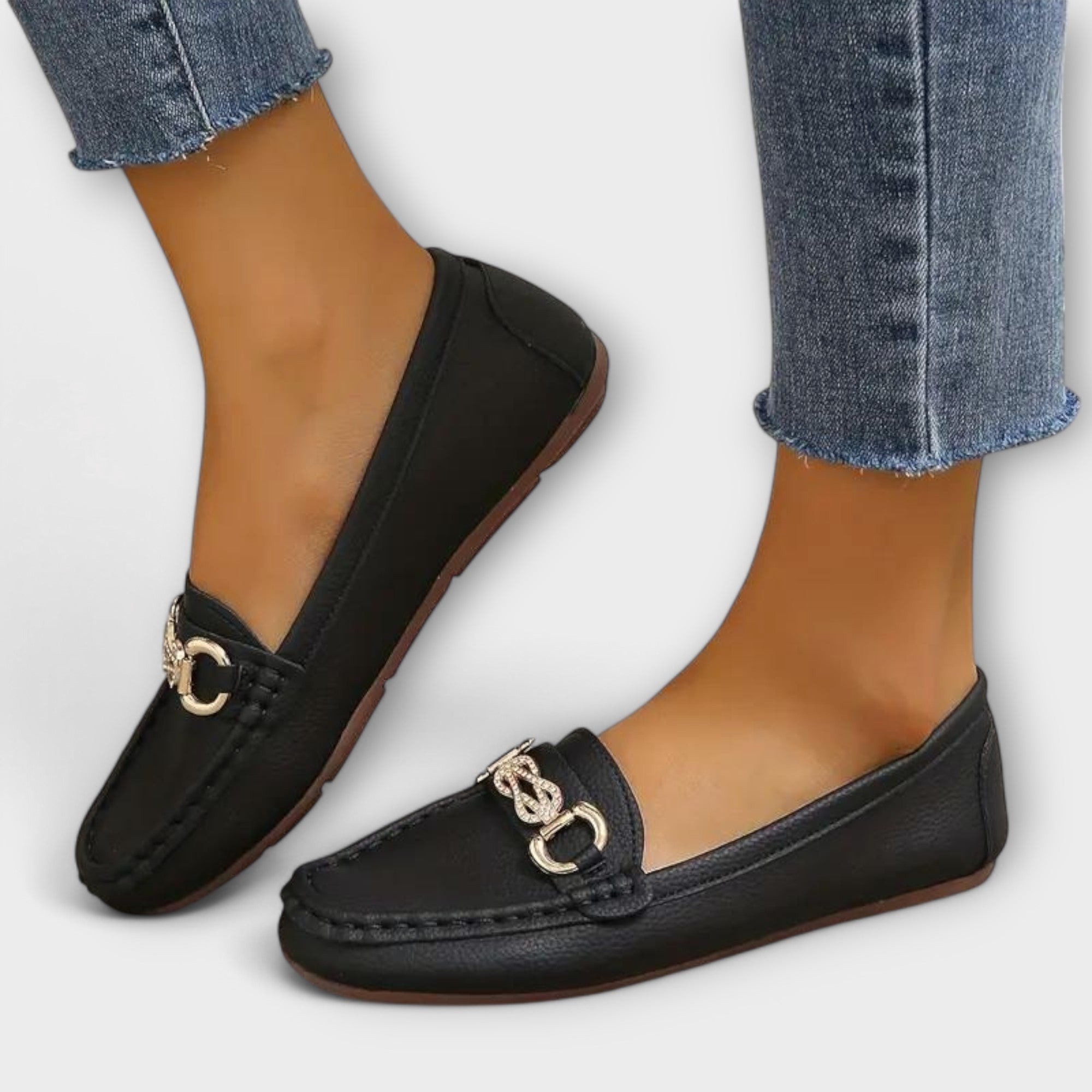 Lara – Mocassini da donna in pelle slip-on eleganti
