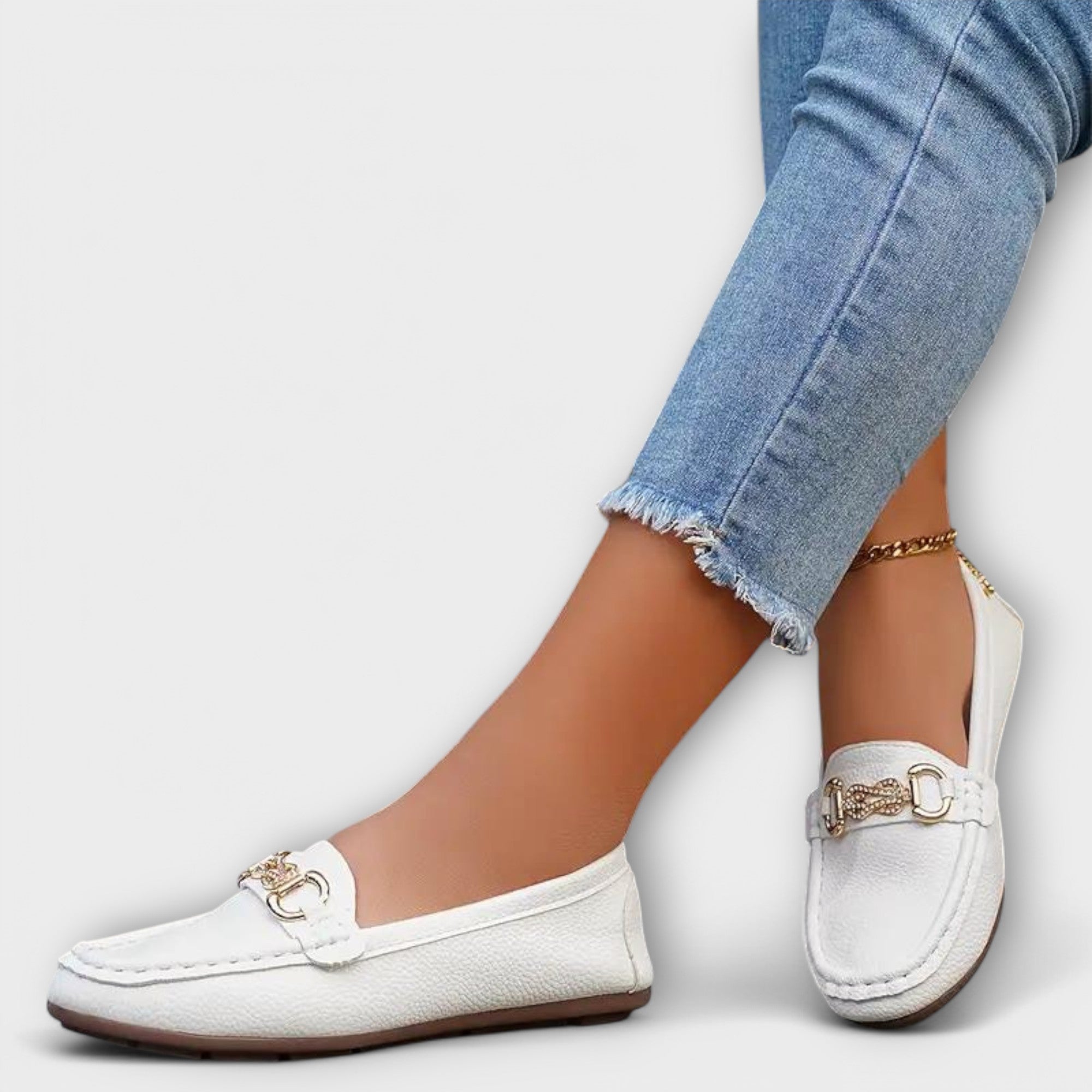 Lara – Mocassini da donna in pelle slip-on eleganti