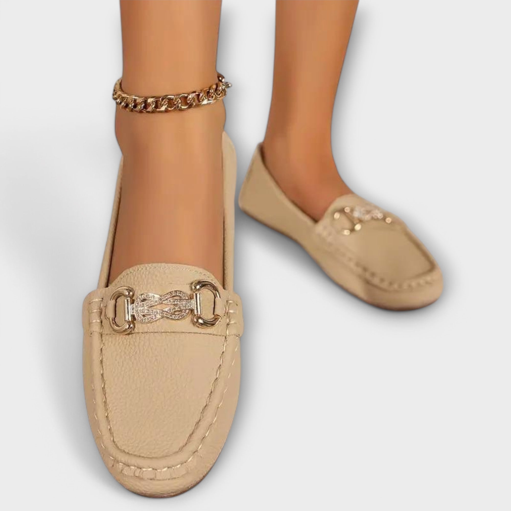Lara – Mocassini da donna in pelle slip-on eleganti