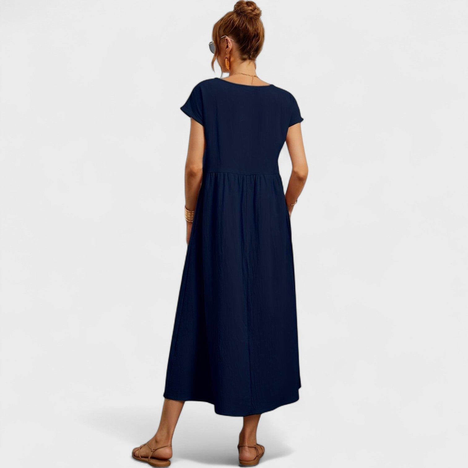 Isa – Vestito Casual in Lino Estivo