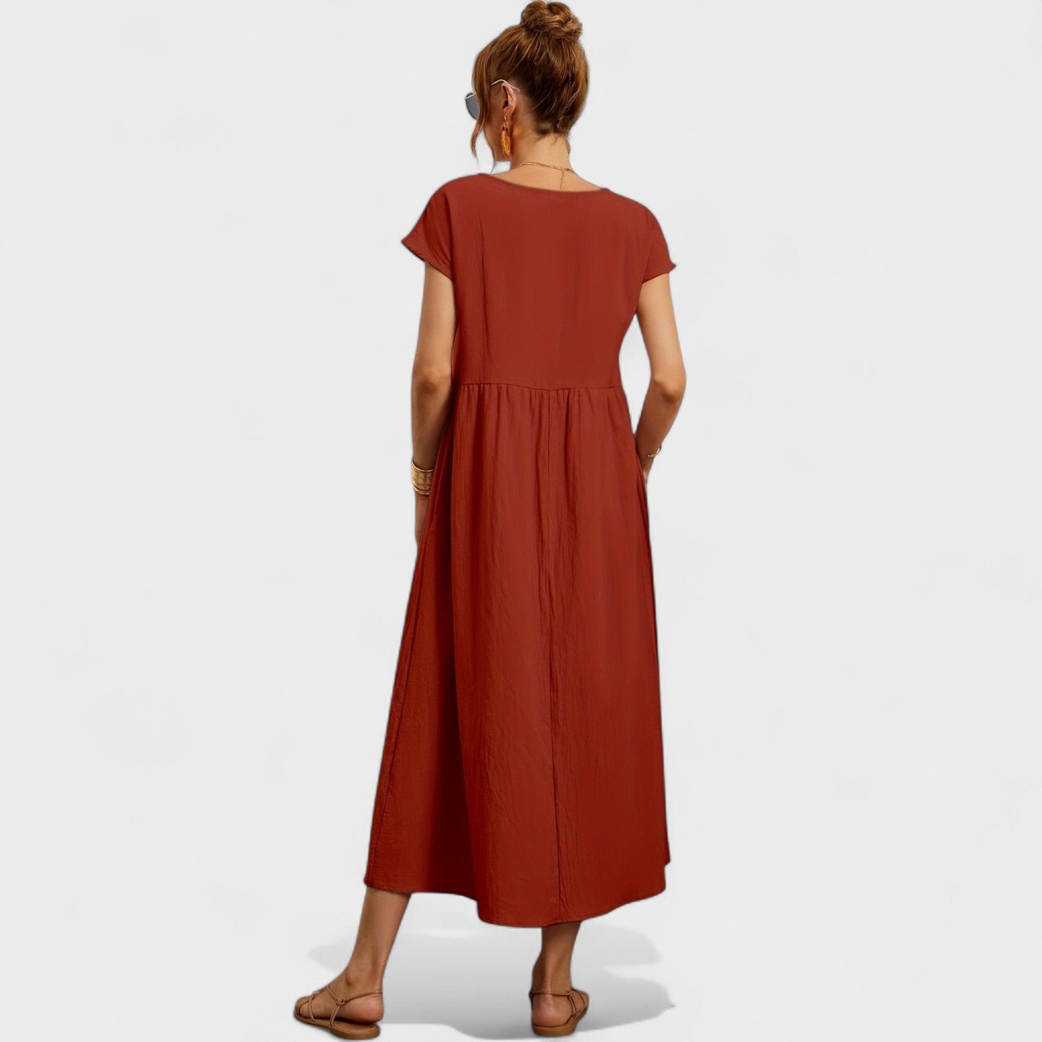Isa – Vestito Casual in Lino Estivo