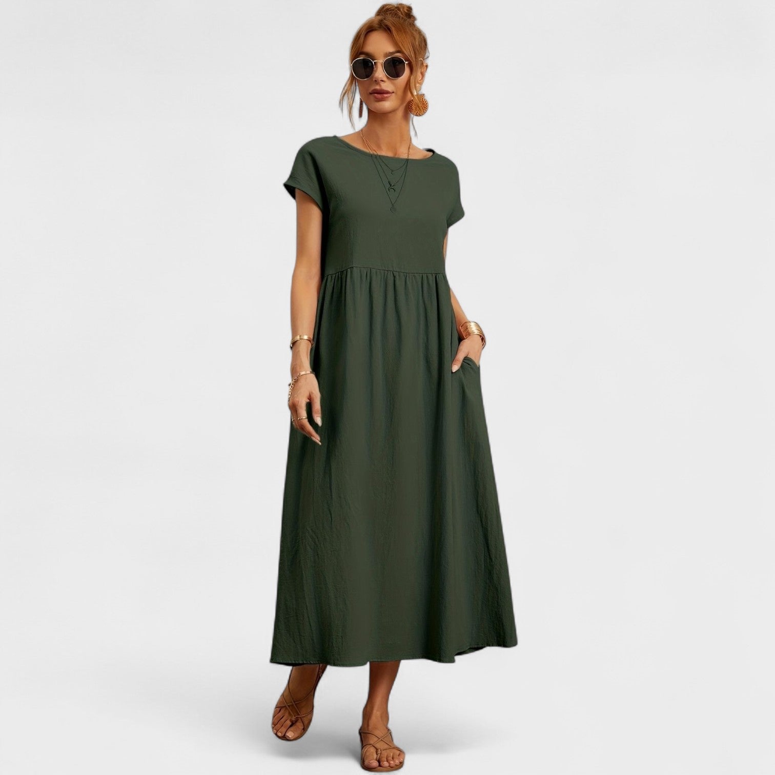 Isa – Vestito Casual in Lino Estivo
