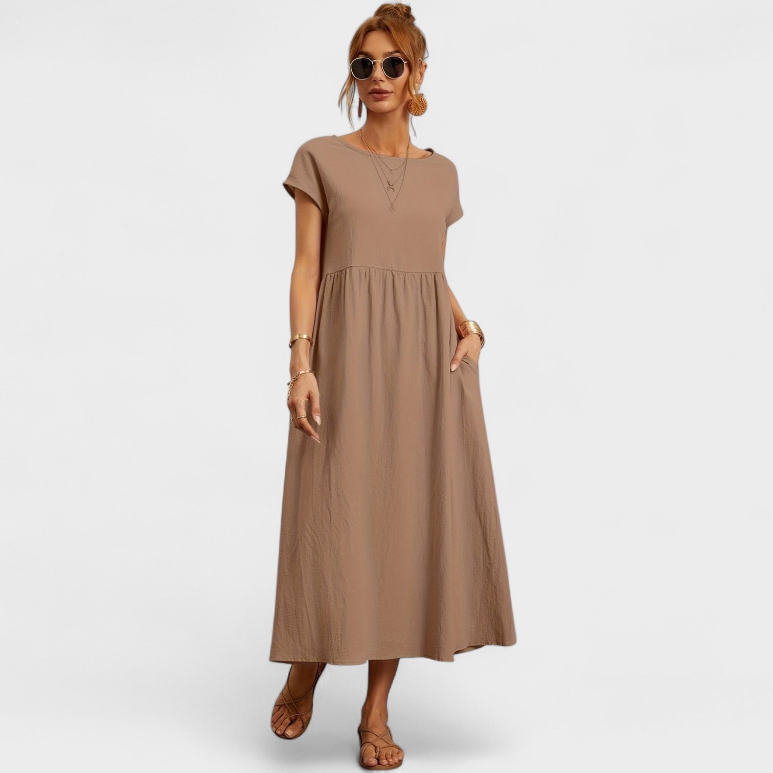 Isa – Vestito Casual in Lino Estivo