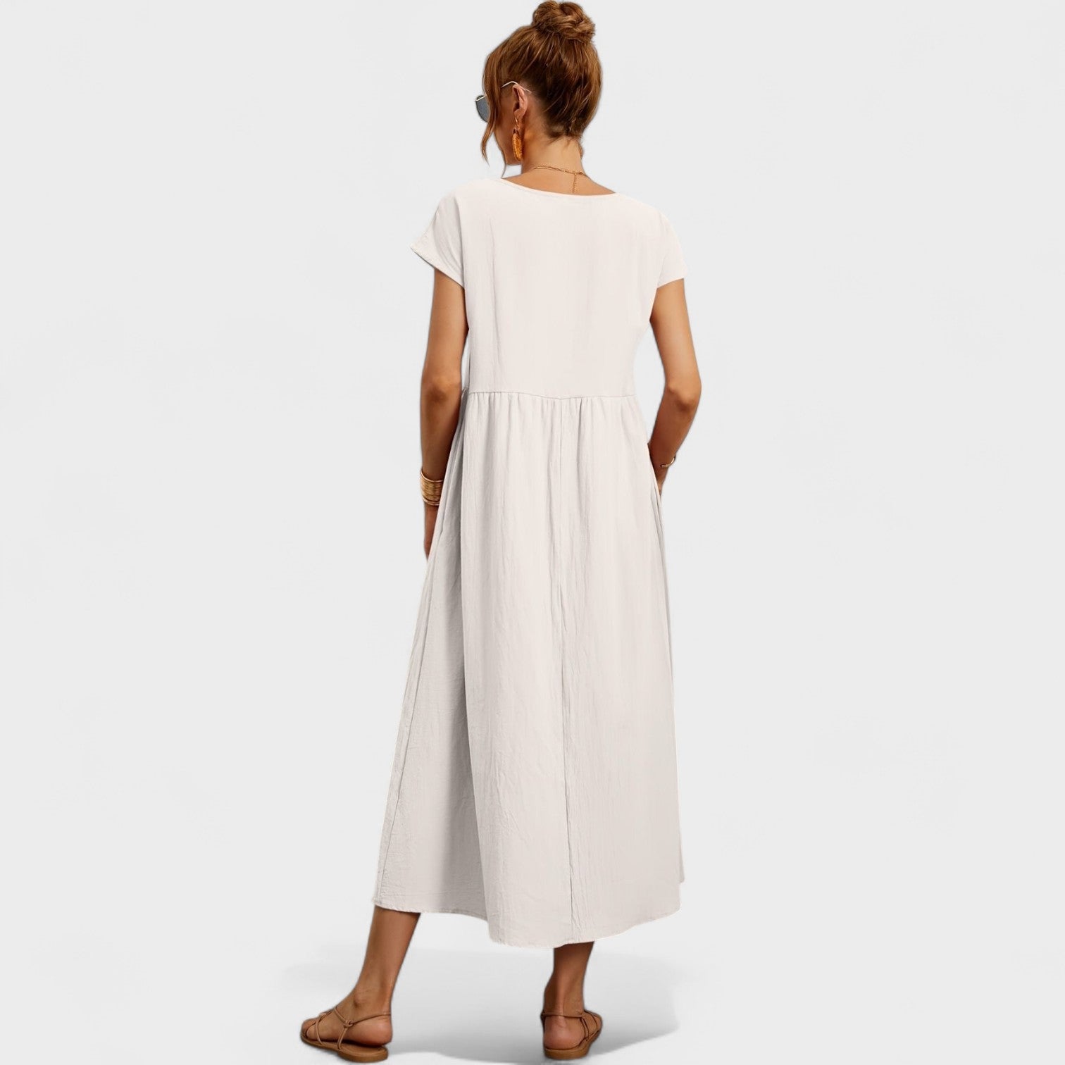 Isa – Vestito Casual in Lino Estivo