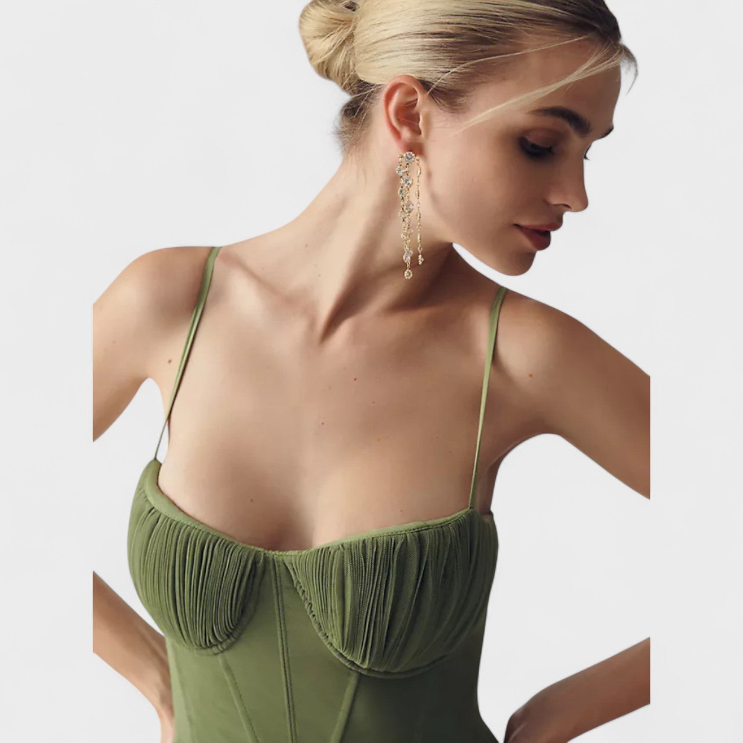 Giulia – Abito Lungo Verde Elegante