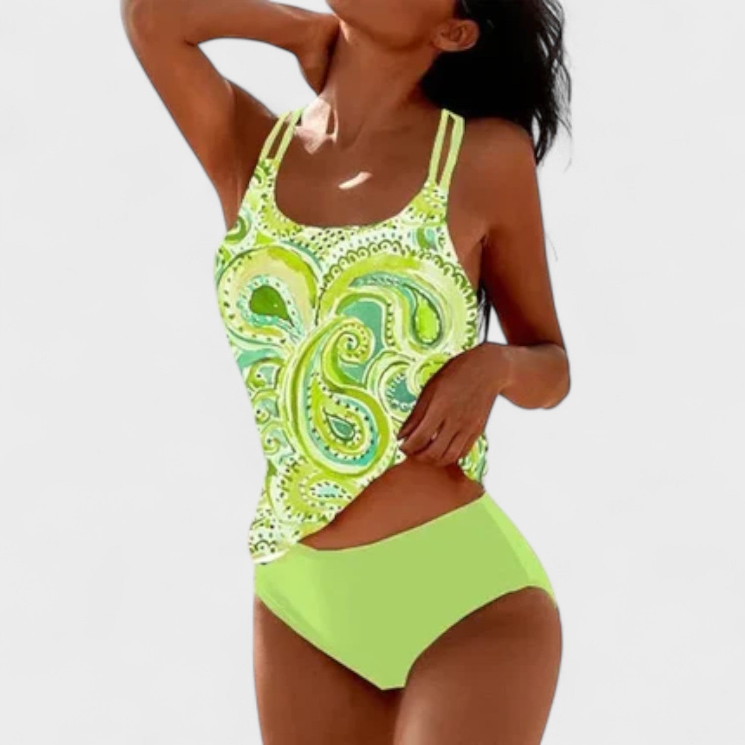 Alina – Bikini Bohemien con Sostegno Regolabile