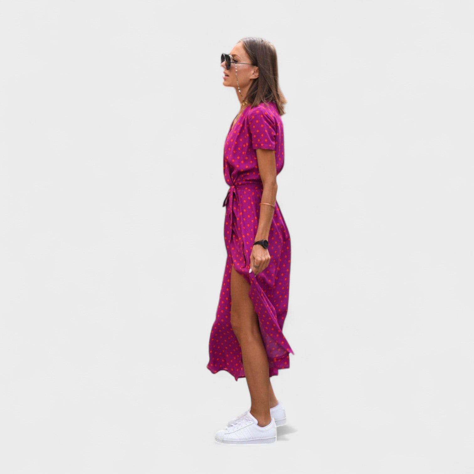 Abito Lirio Rosa – Stile Boho Chic