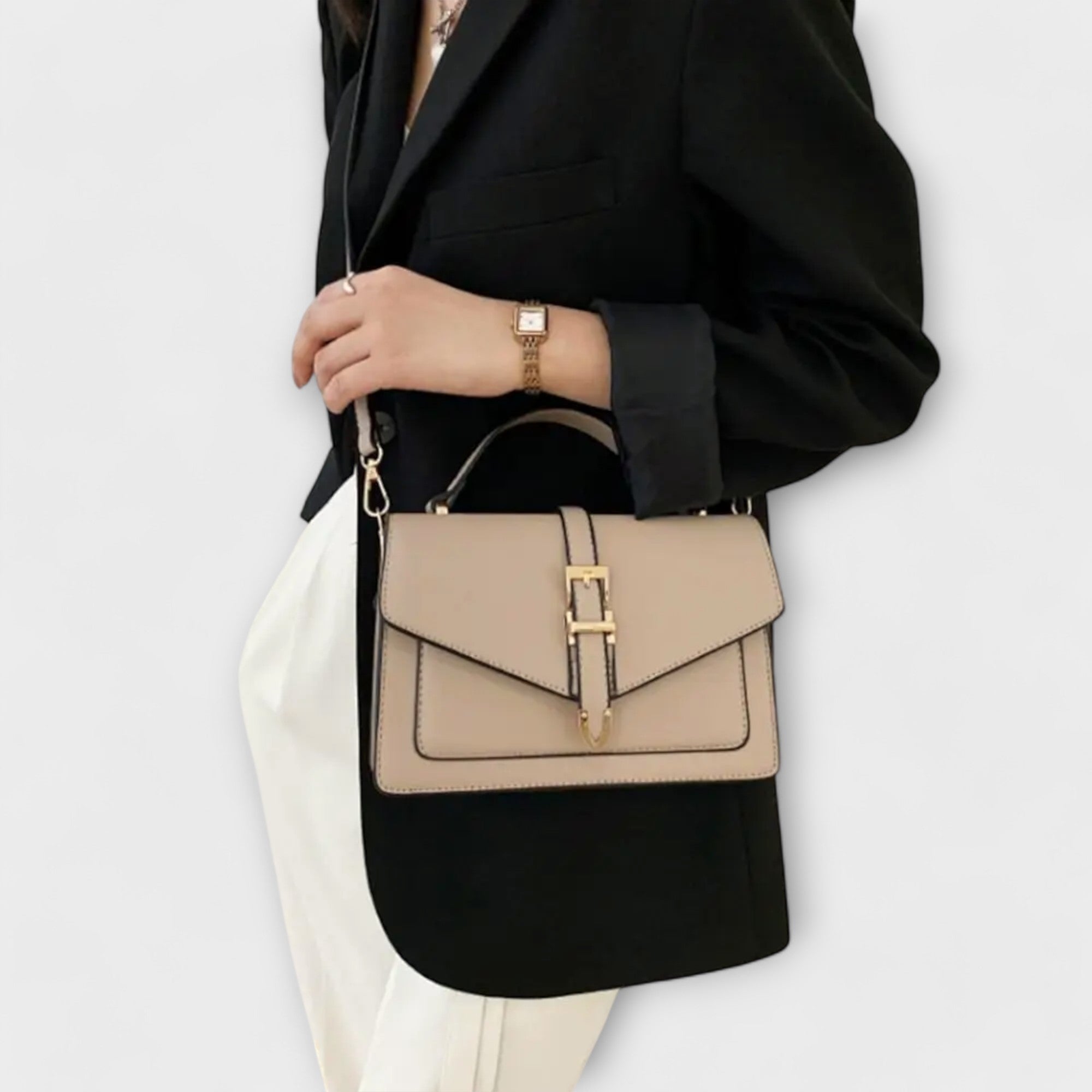 Giulia – Borsa a spalla classica da donna in ecopelle elegante