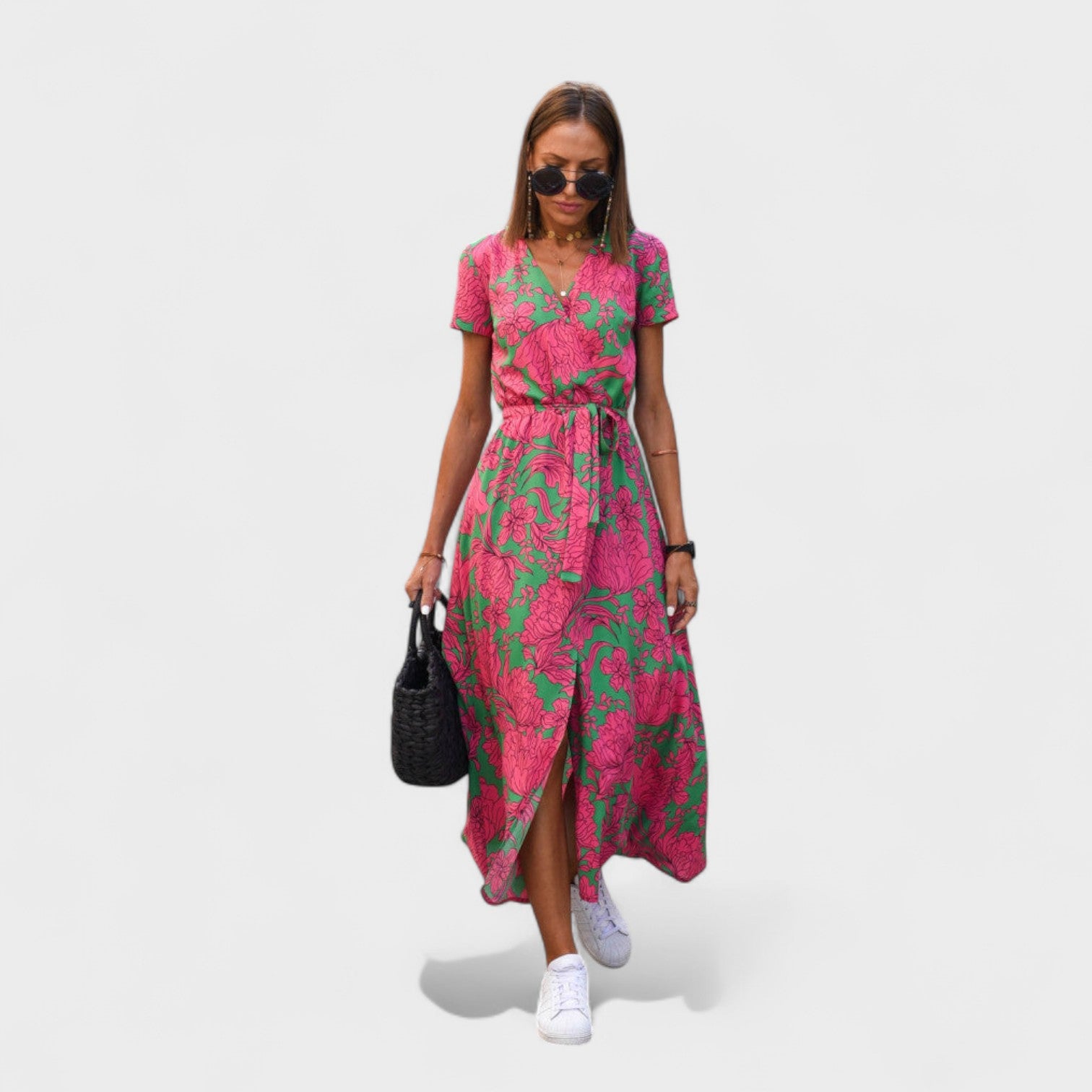 Abito Lirio Rosa – Stile Boho Chic